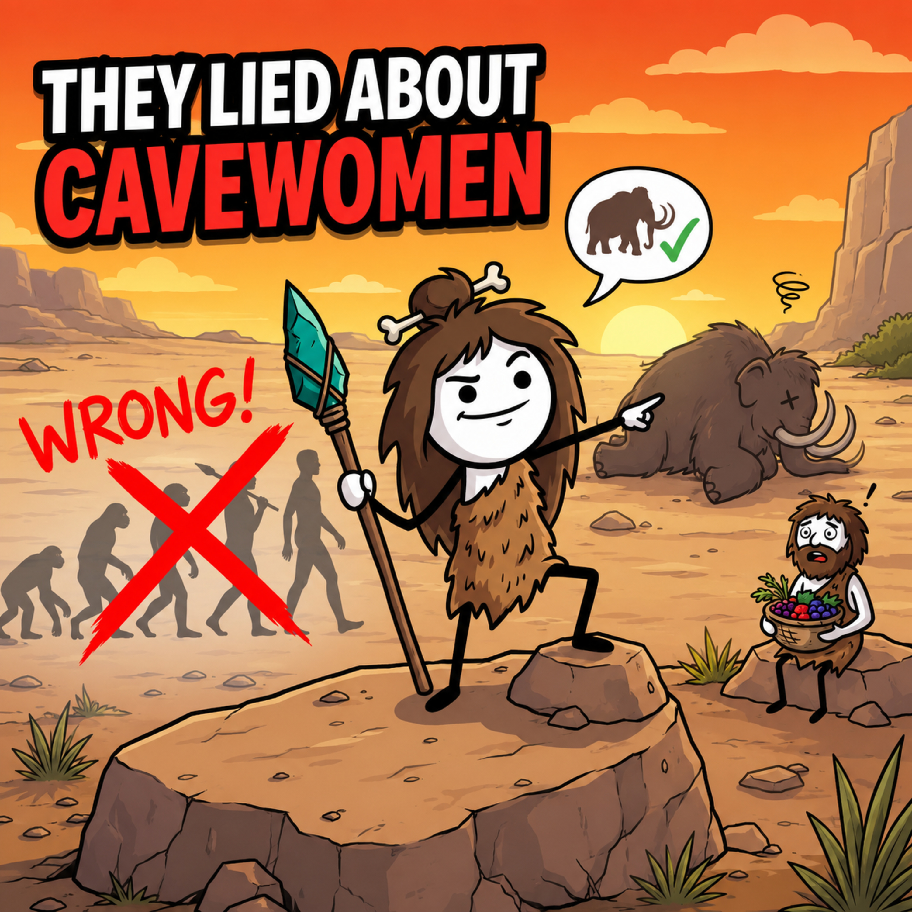 You've Been Lied to About Cavewomen