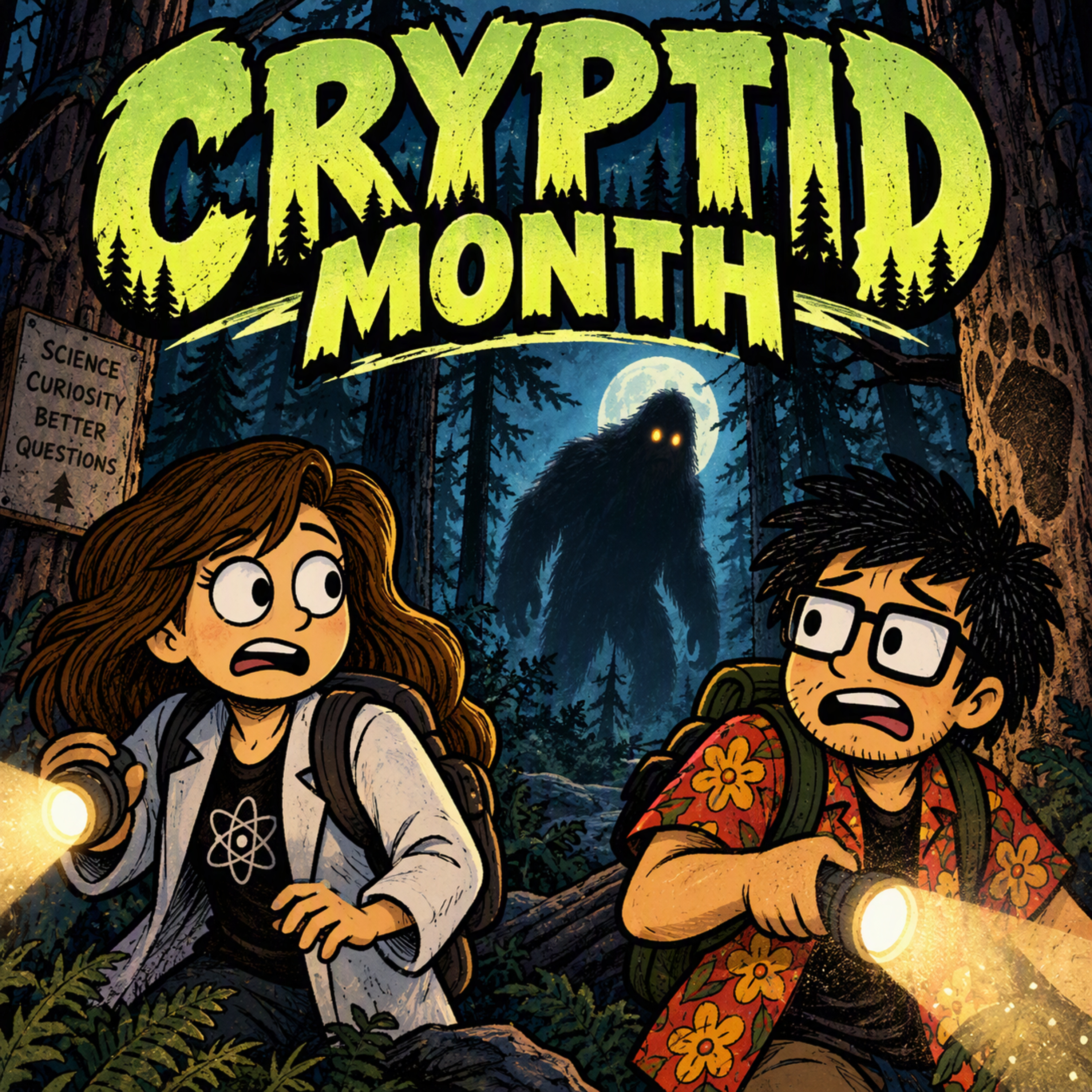 The Cryptids Are Coming! episode artwork