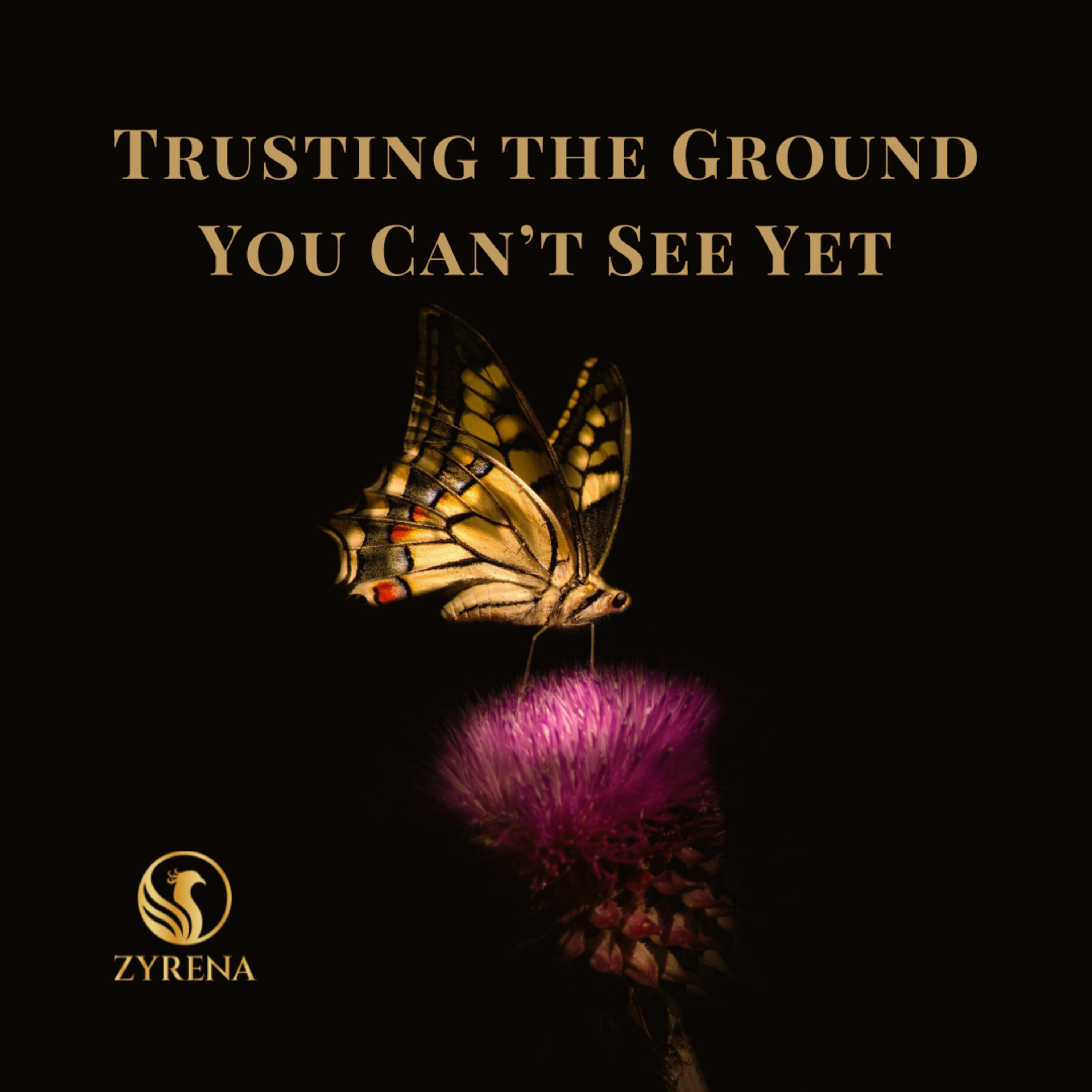 Zyrena Resets — Poetic Talks for Busy Minds: Trusting The Ground You Can't See Yet. episode artwork