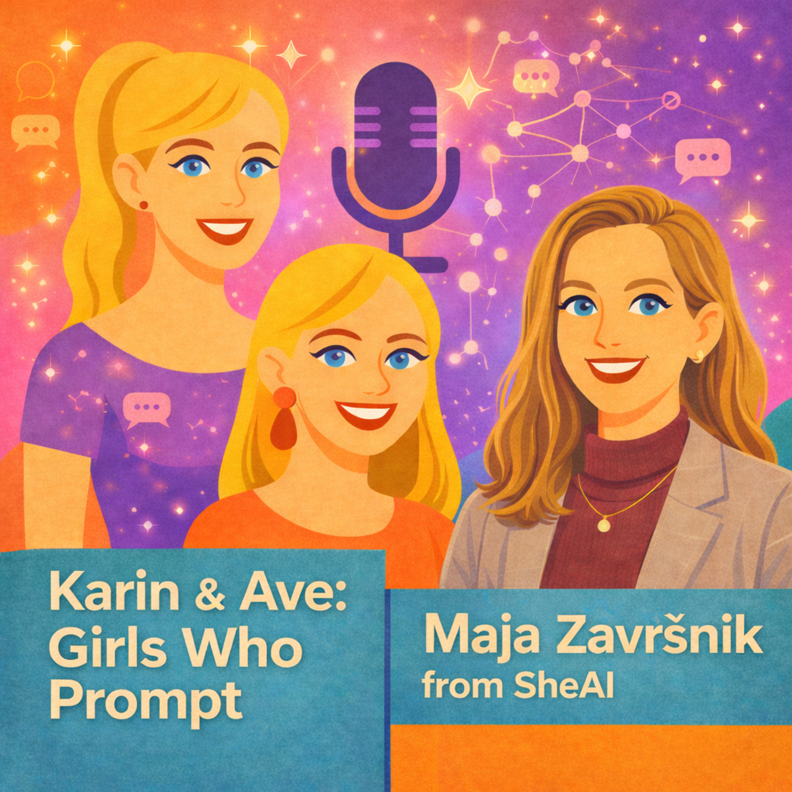 #21 Maja Završnik (SheAI) x Girls Who Prompt: Can AI Help Close the Gender Gap in Tech? episode artwork