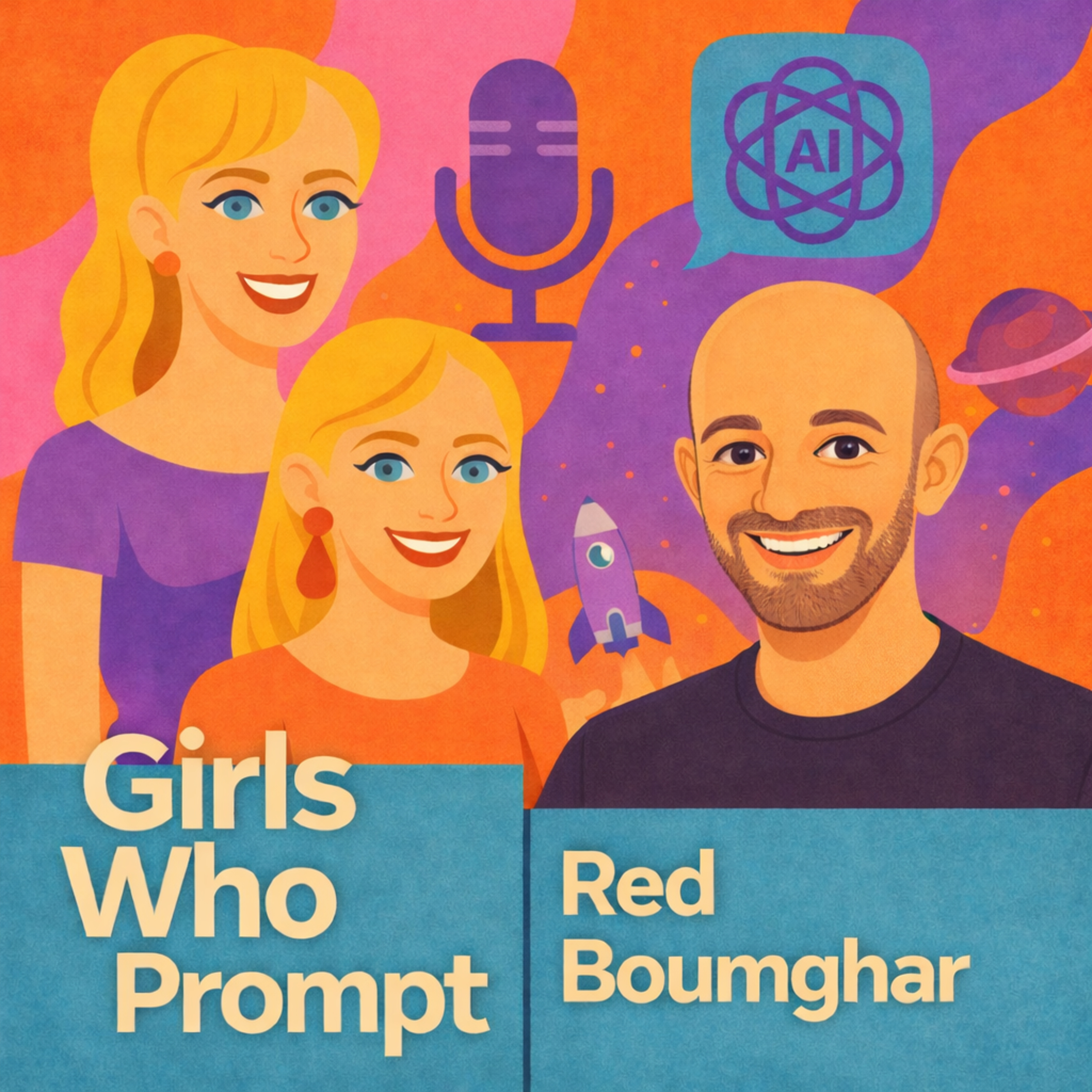 #22 Red Boumghar x Girls Who Prompt: Europe, AI & Power - Who Builds the Future? episode artwork