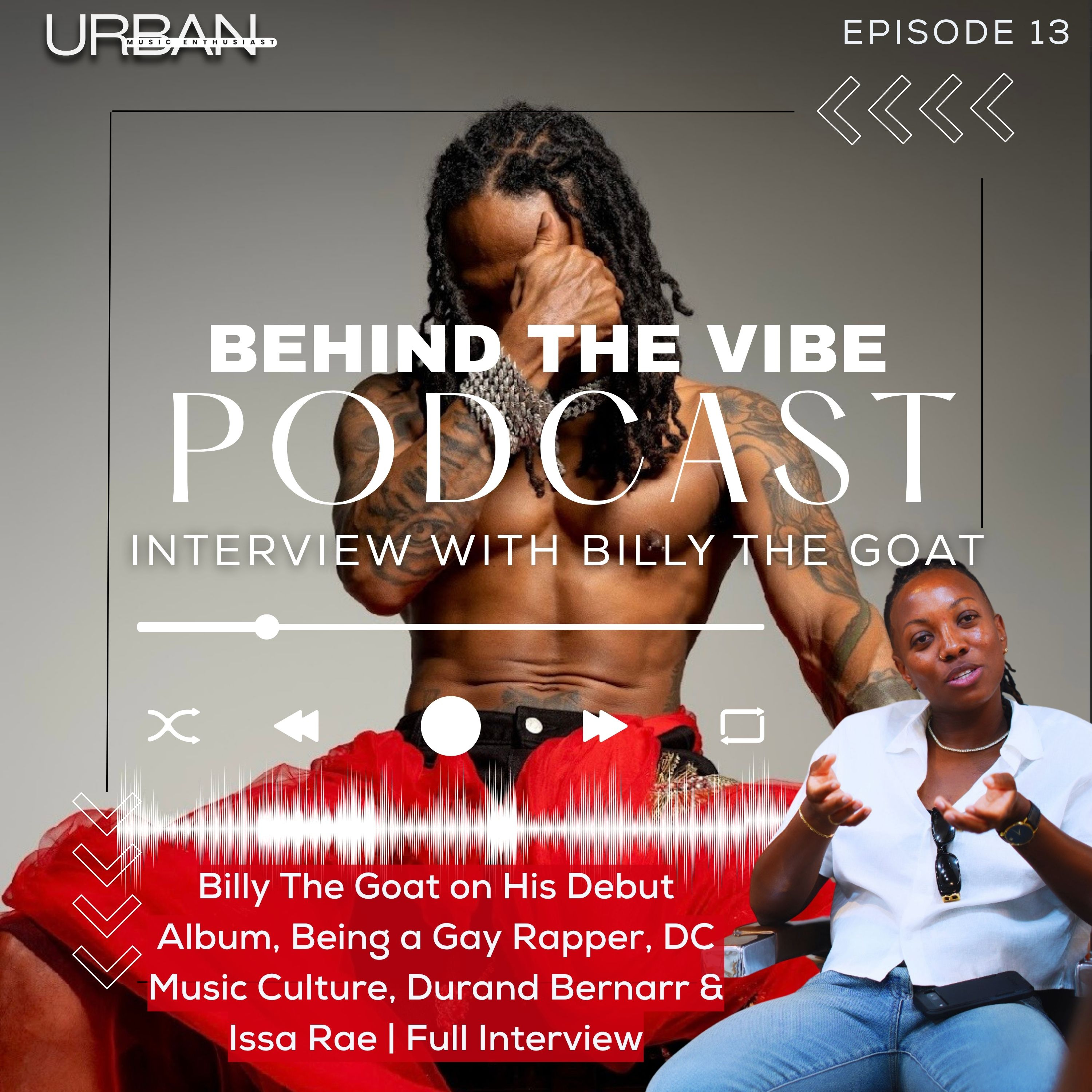 Billy The Goat on His Debut Album, Being a Gay Rapper, DC Music Culture, Durand Bernarr & Issa Rae | Full Interview episode artwork