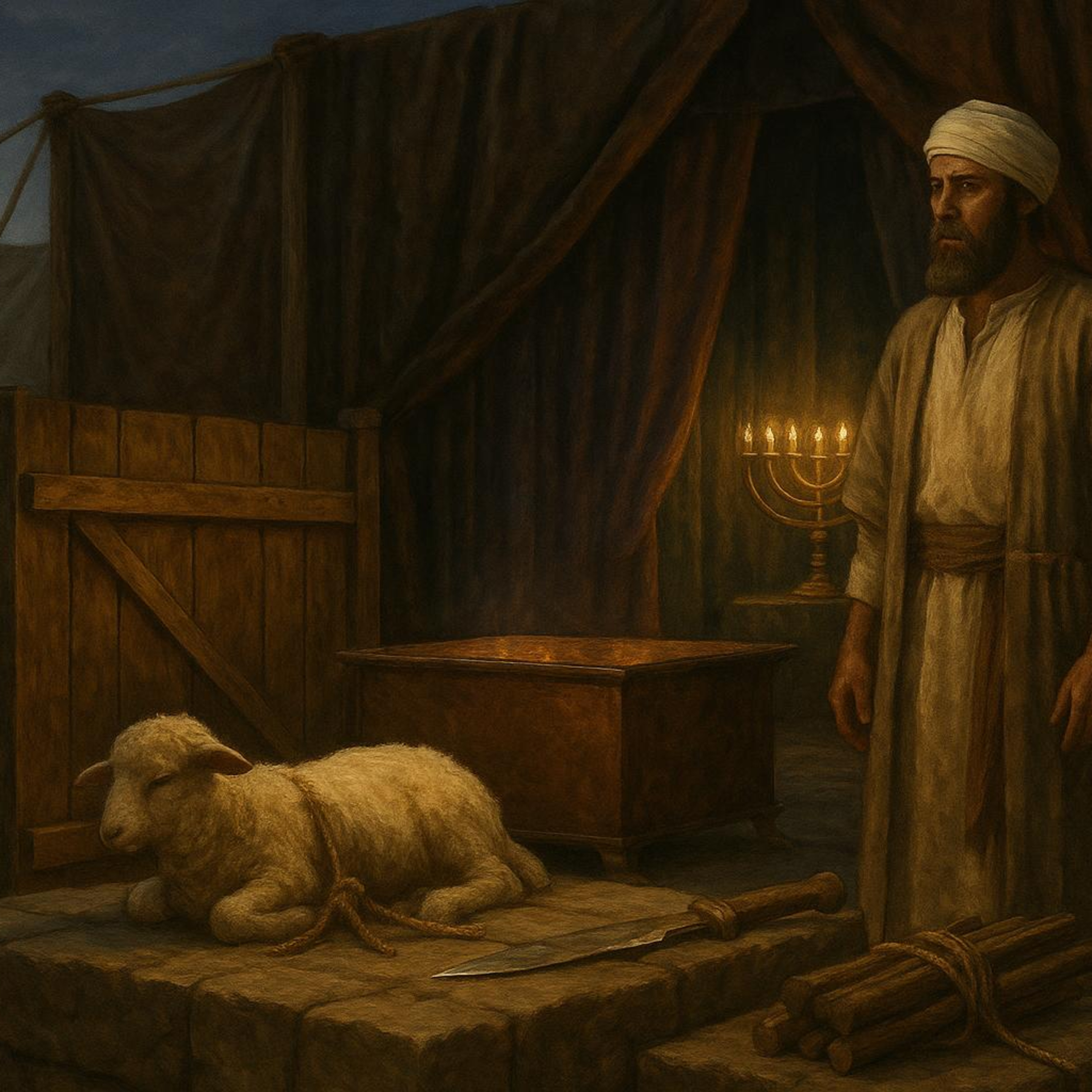 Jesus in the Ancient Tabernacle Blueprints episode artwork