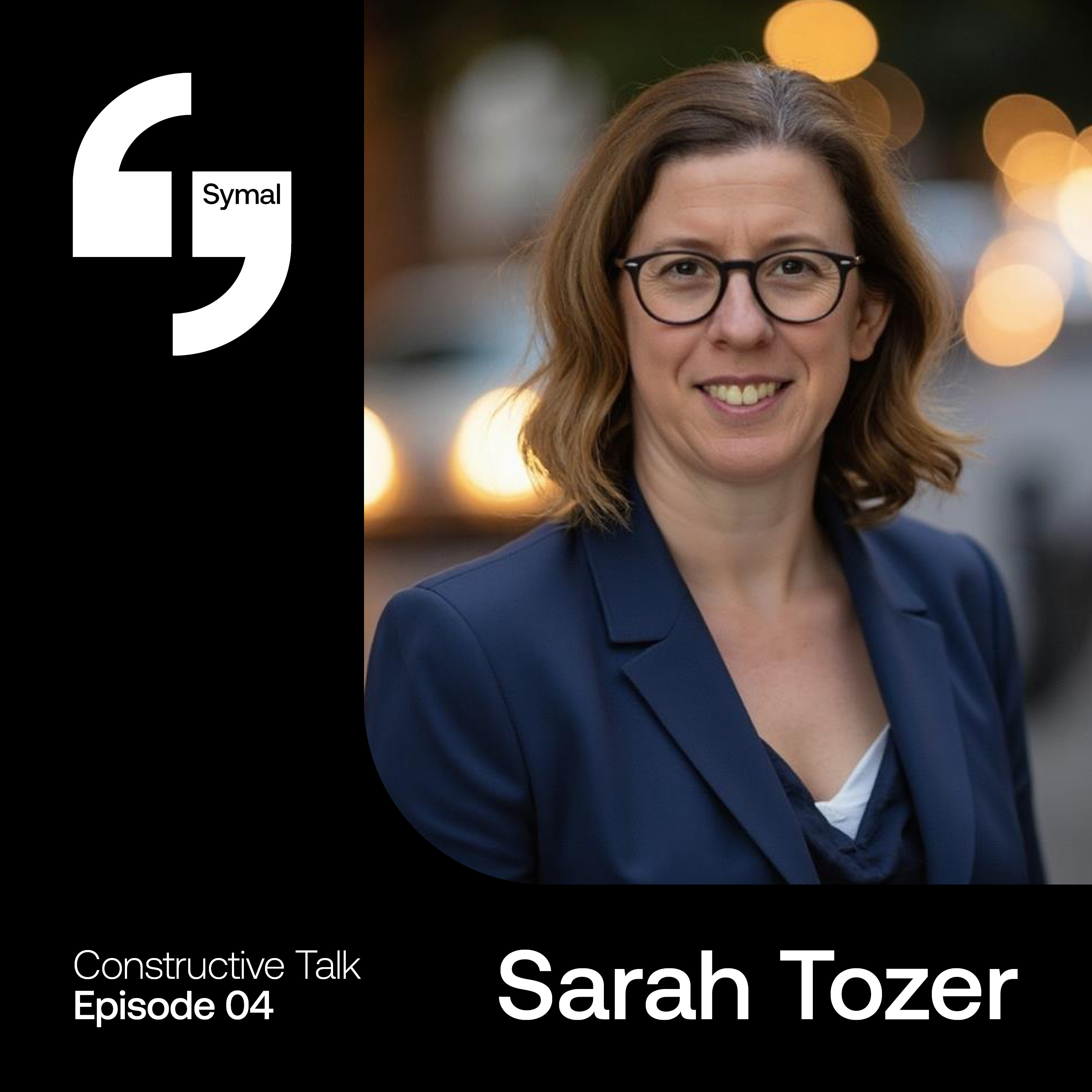 Sarah Tozer: Building balance - Leadership, pressure and wellbeing episode artwork