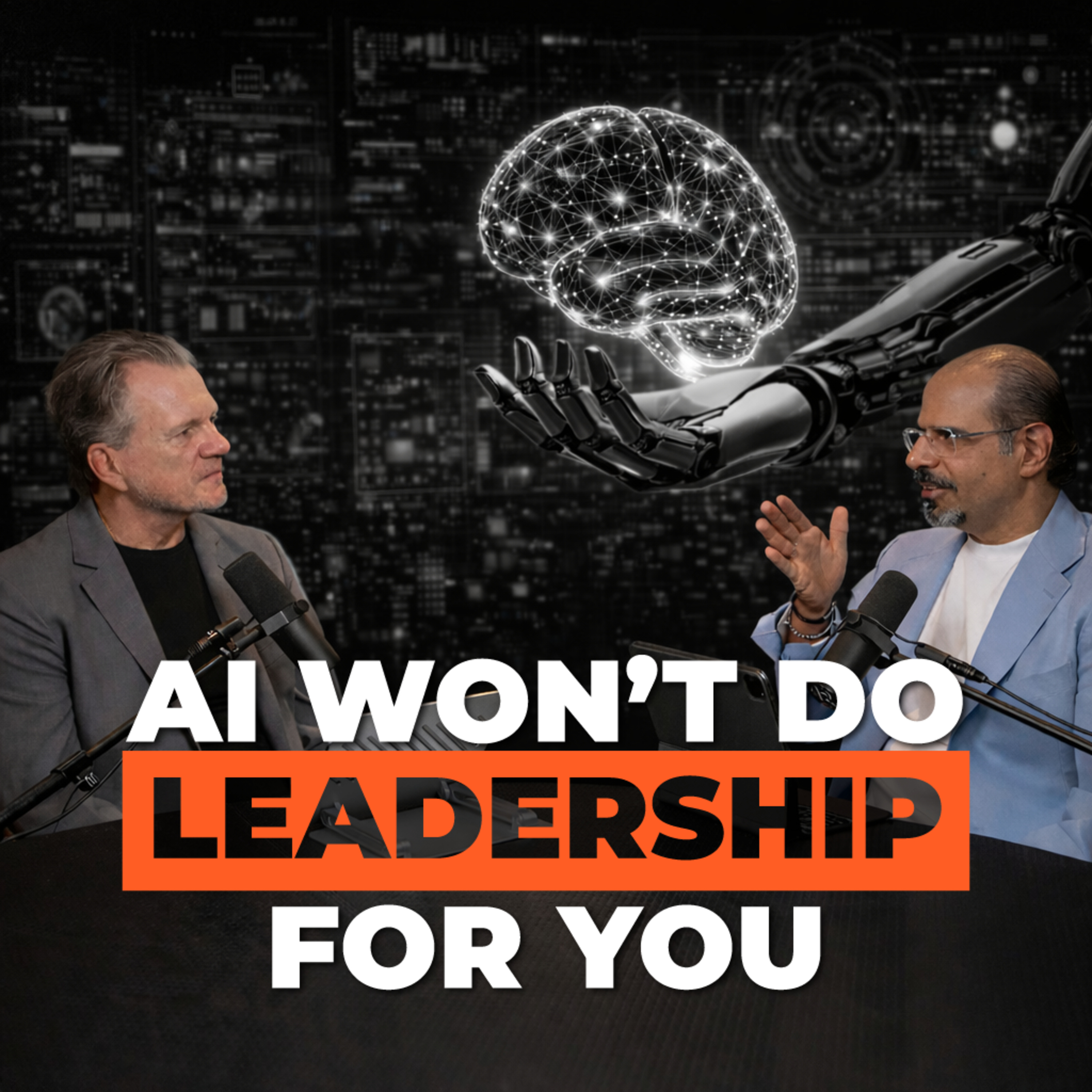 AI won’t do leadership for you | The Spiritual CEO Podcast EP02 with Milad Rouhana episode artwork