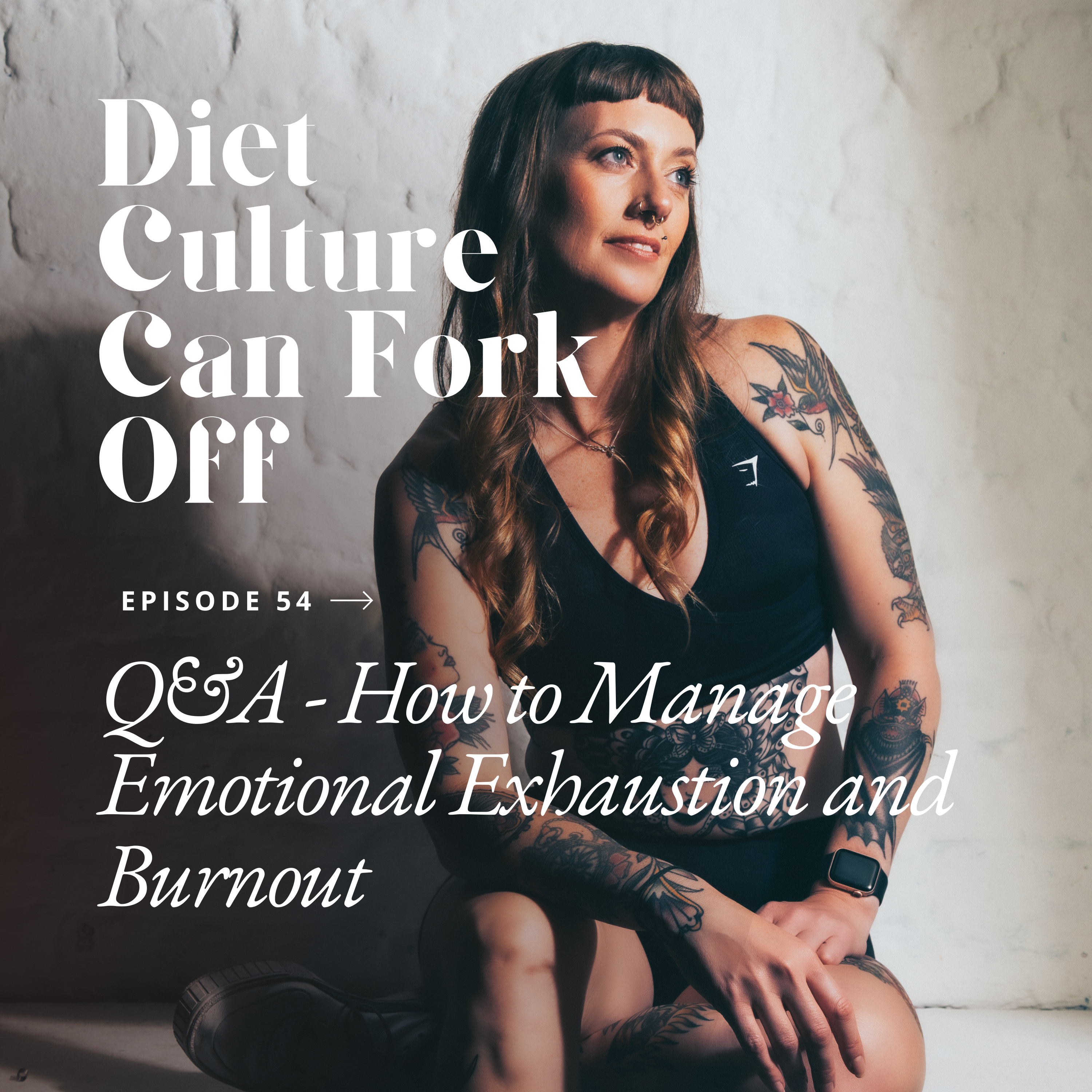 Episode 54 - Q&A - How to Manage Emotional Exhaustion and Burnout episode artwork