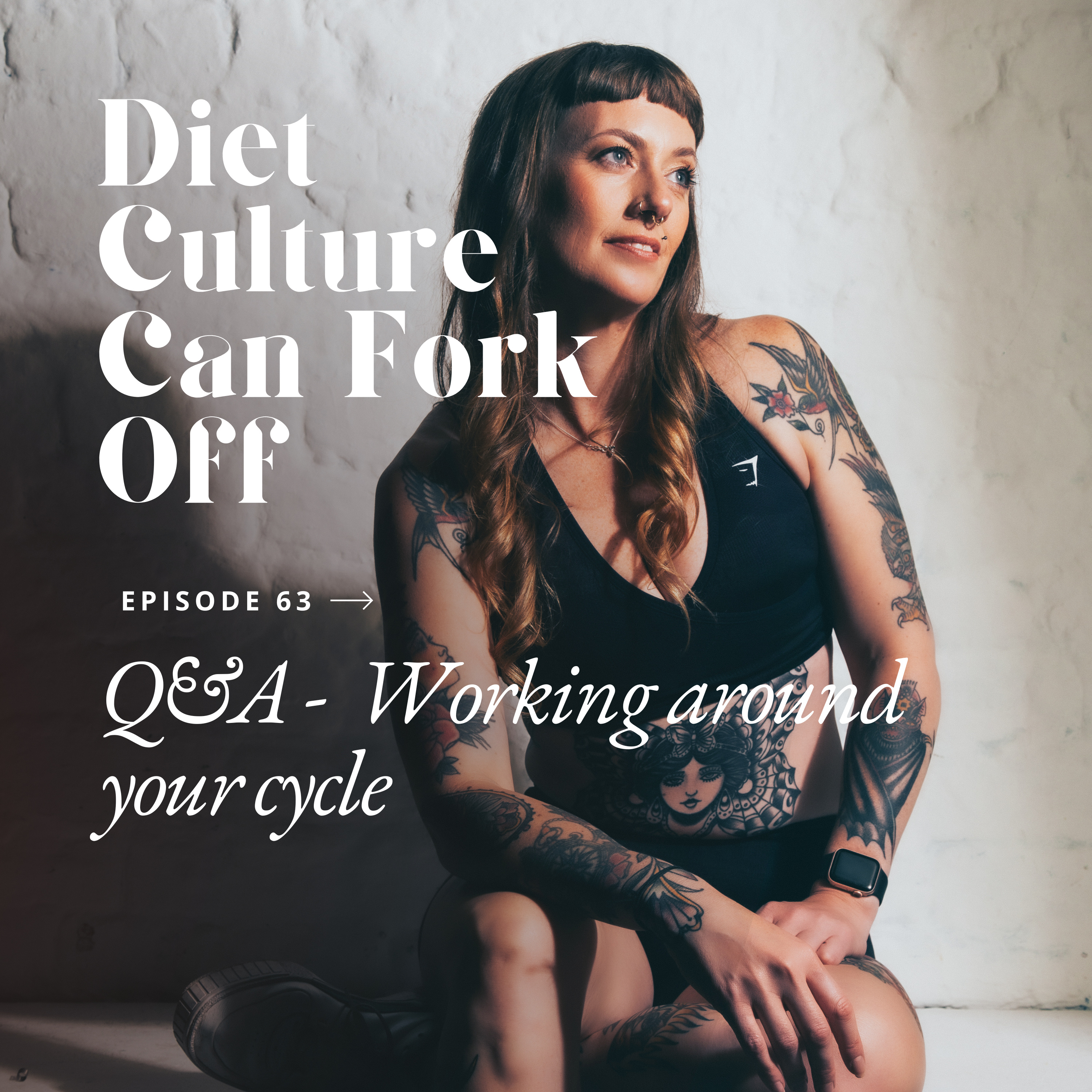 Episode 63 - Q&A - Working around your cycle episode artwork