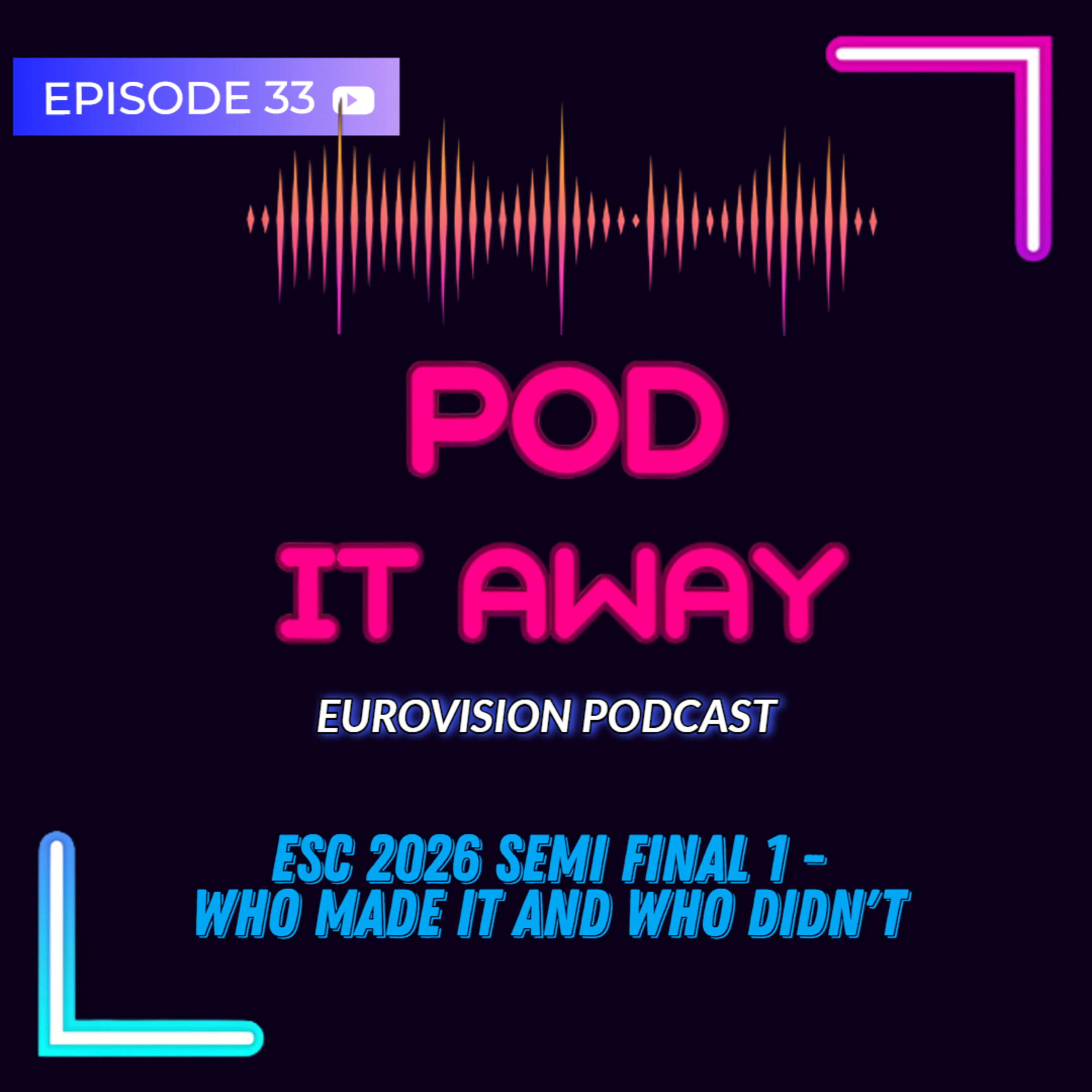 ESC 2026 Semi Final 1 - Who made it and who didn't | Ep.33 episode artwork