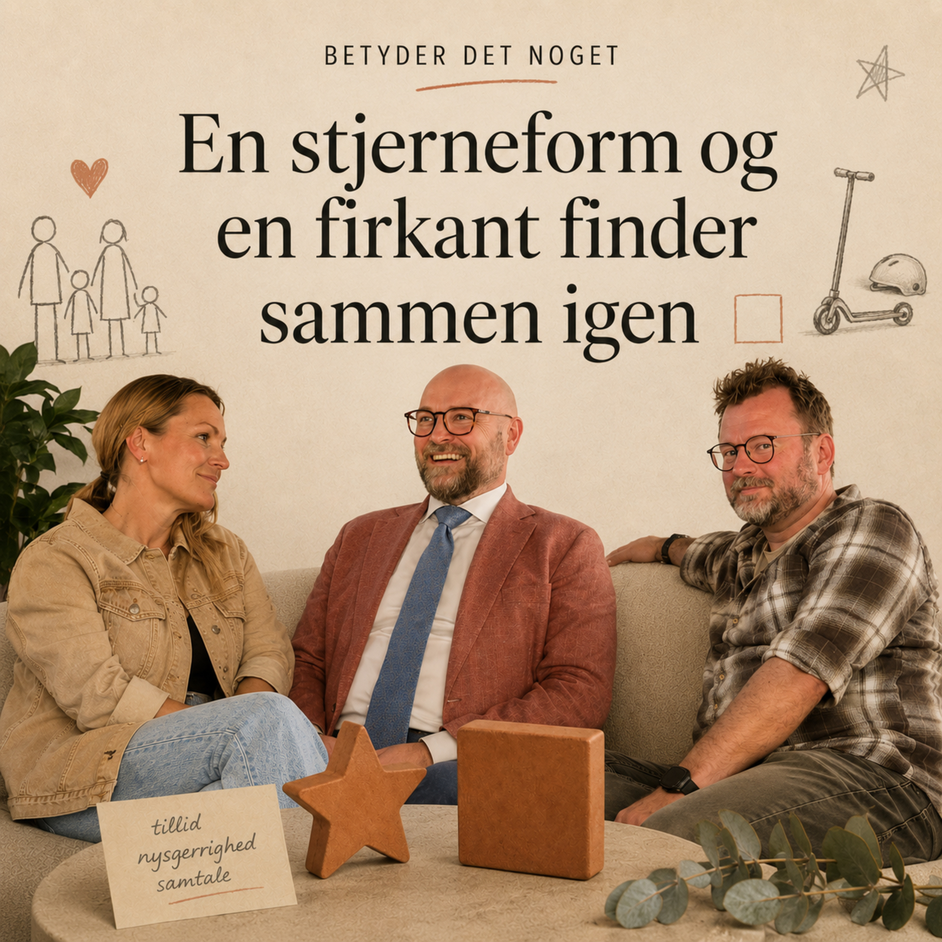 En stjerneform og en firkant finder hinanden igen - Ole Mansfeld episode artwork
