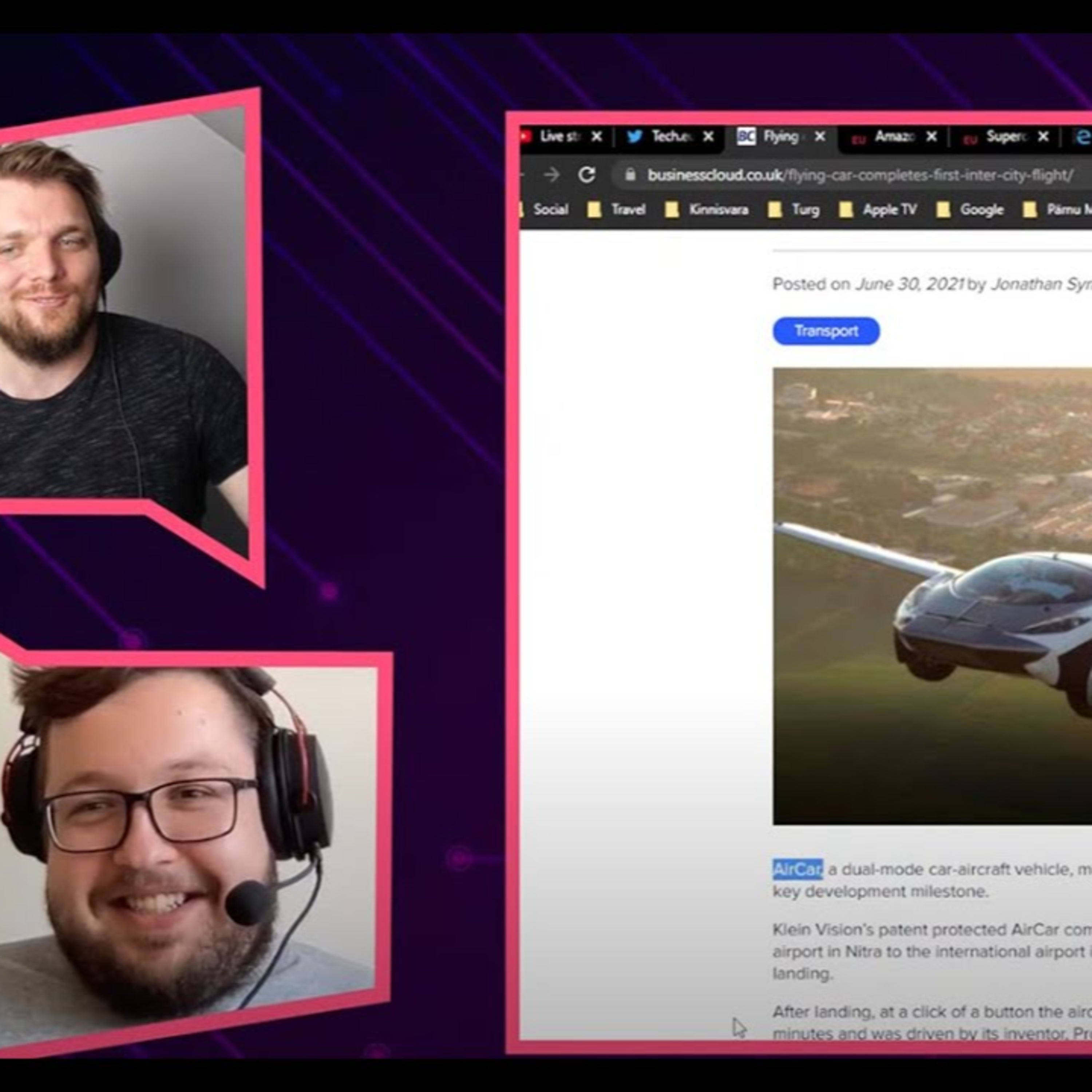 TekTok = Tech Talk / Tech News