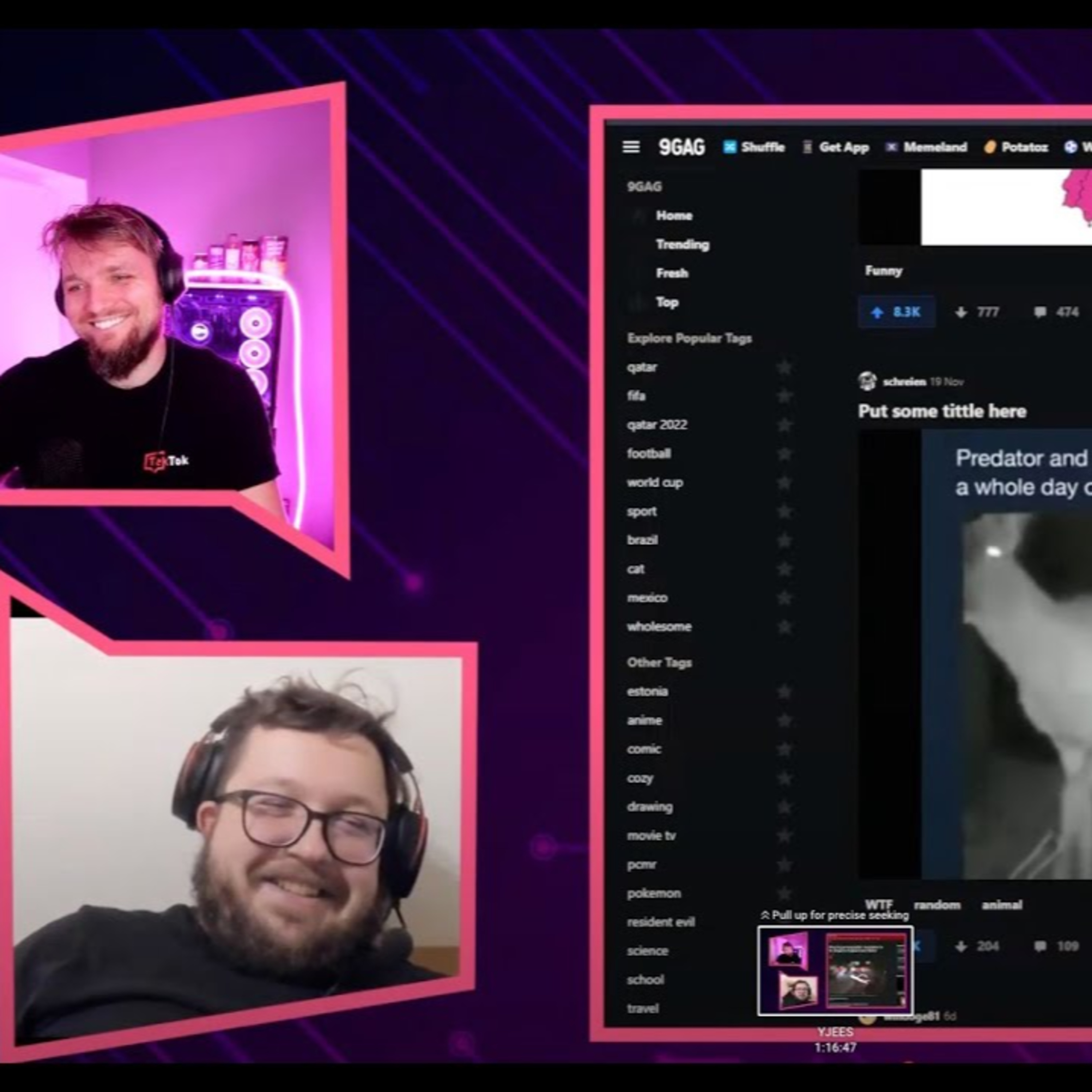 TekTok = Tech Talk / Tech News