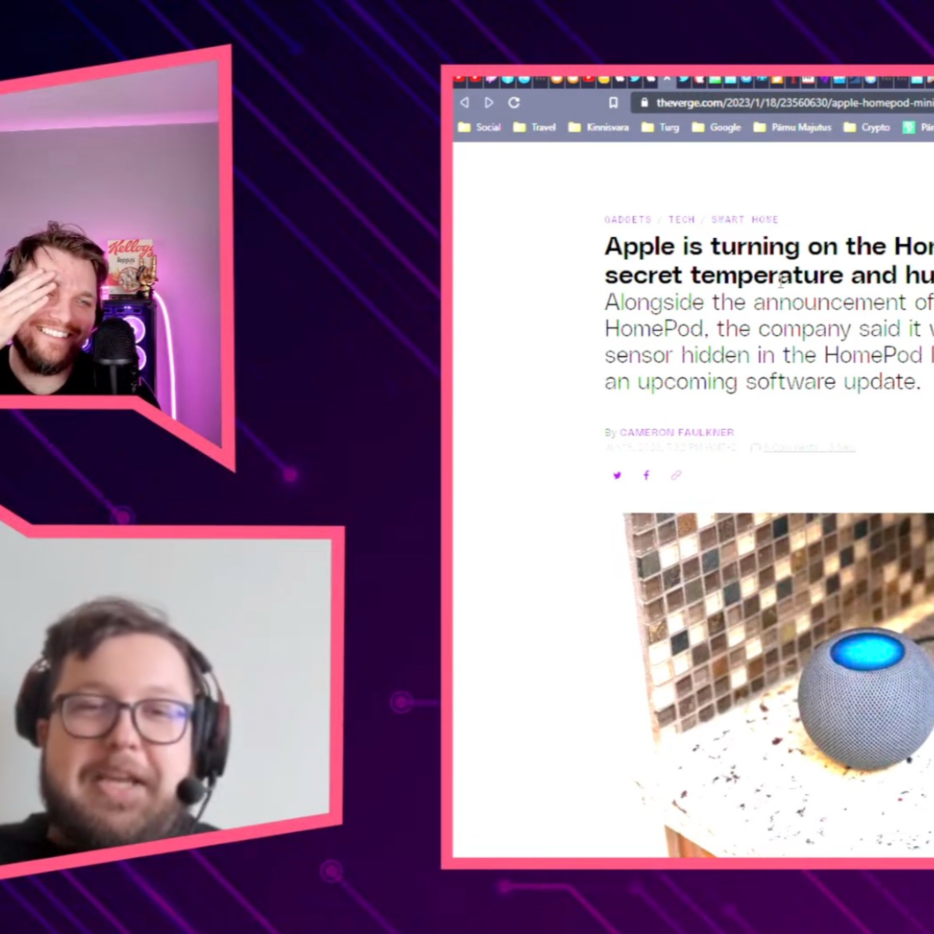 TekTok = Tech Talk / Tech News