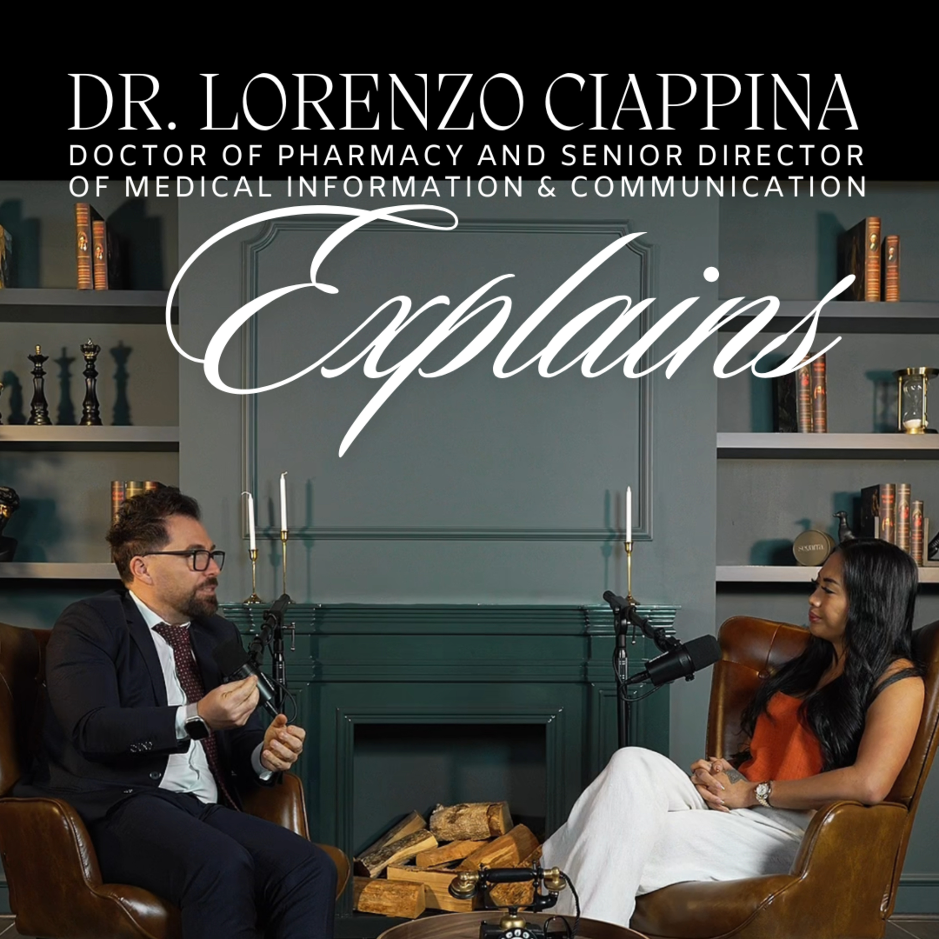 Dr. Lorenzo Ciappina, Senior Director of Medical Information | Big Pharma, AI & The Next Epidemic episode artwork