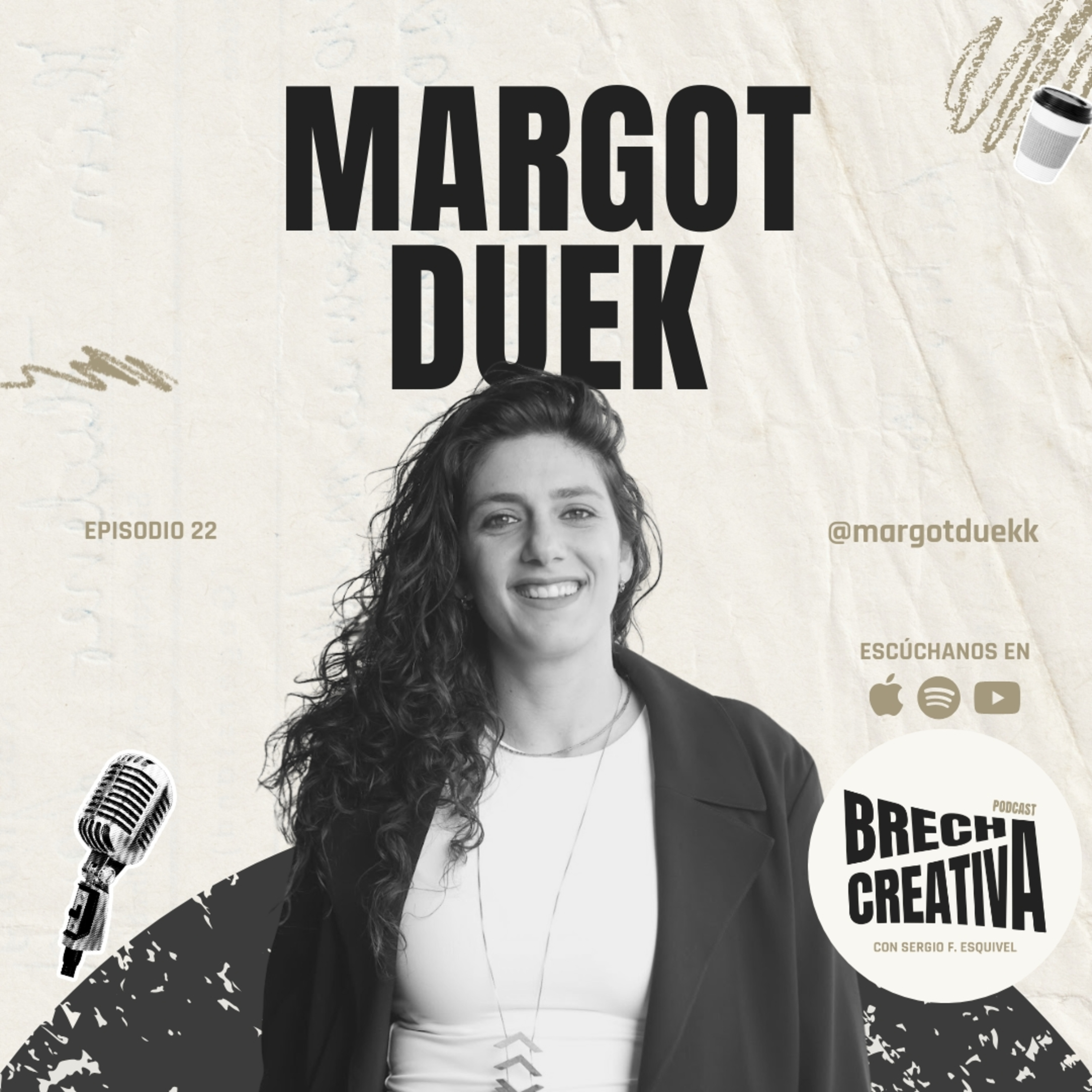 ️EP. 22 — Margot Duek: Inteligencia Artificial, negocios y miedo a quedarse atrás | Brecha Creativa episode artwork