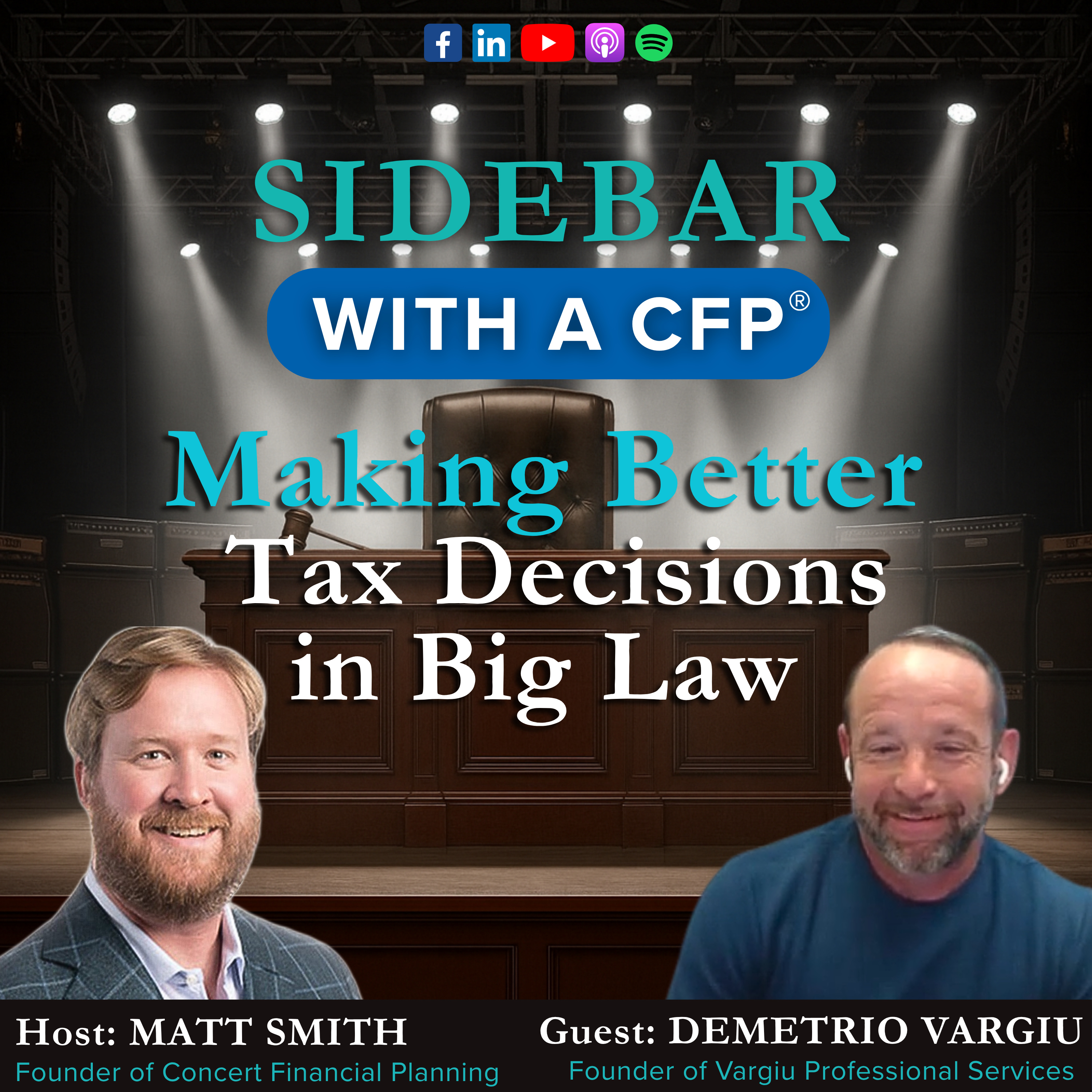 Making Better Tax Decisions in Big Law with Demetrio Vargiu episode artwork