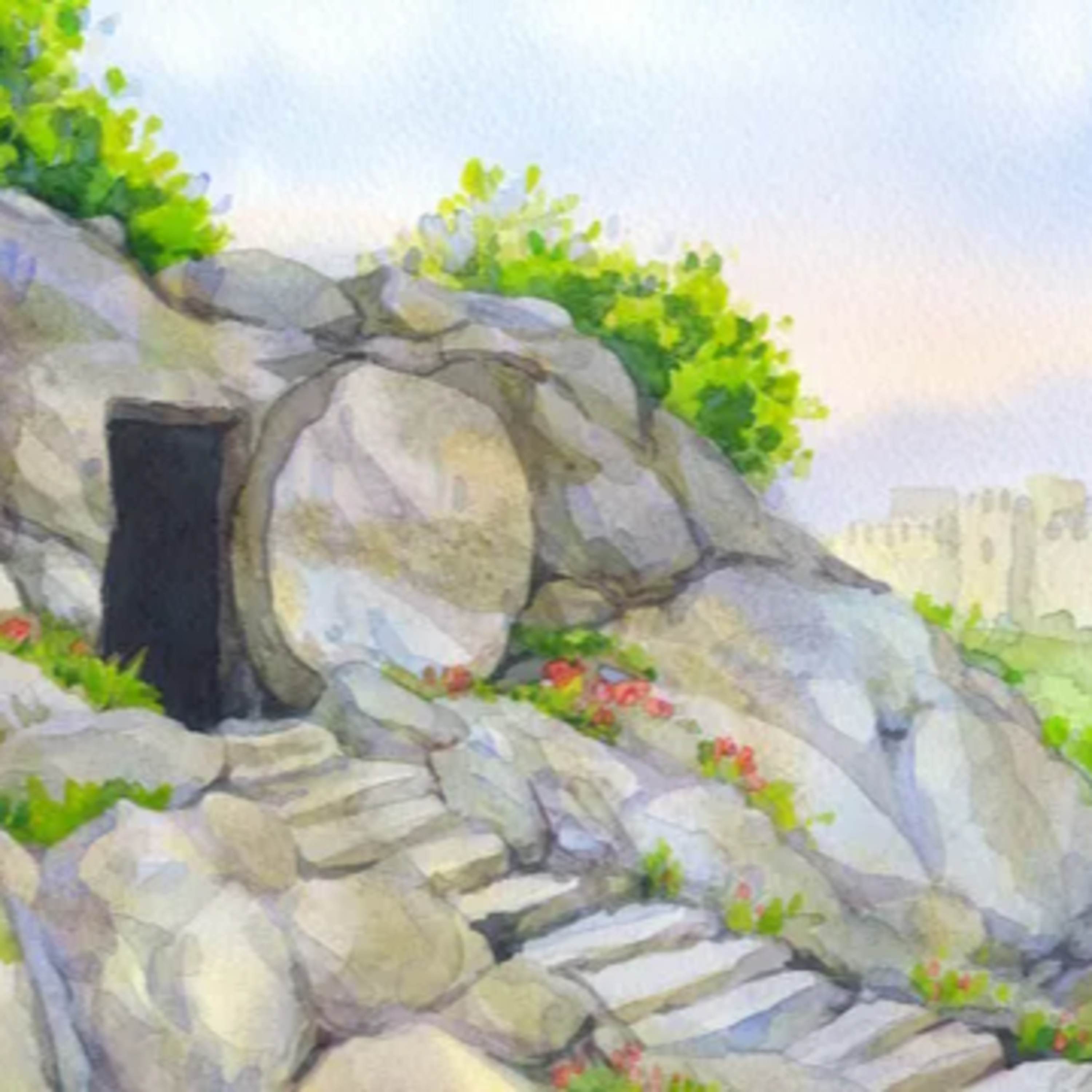 March 30–April 5: “He Will Swallow Up Death in Victory” Easter episode artwork