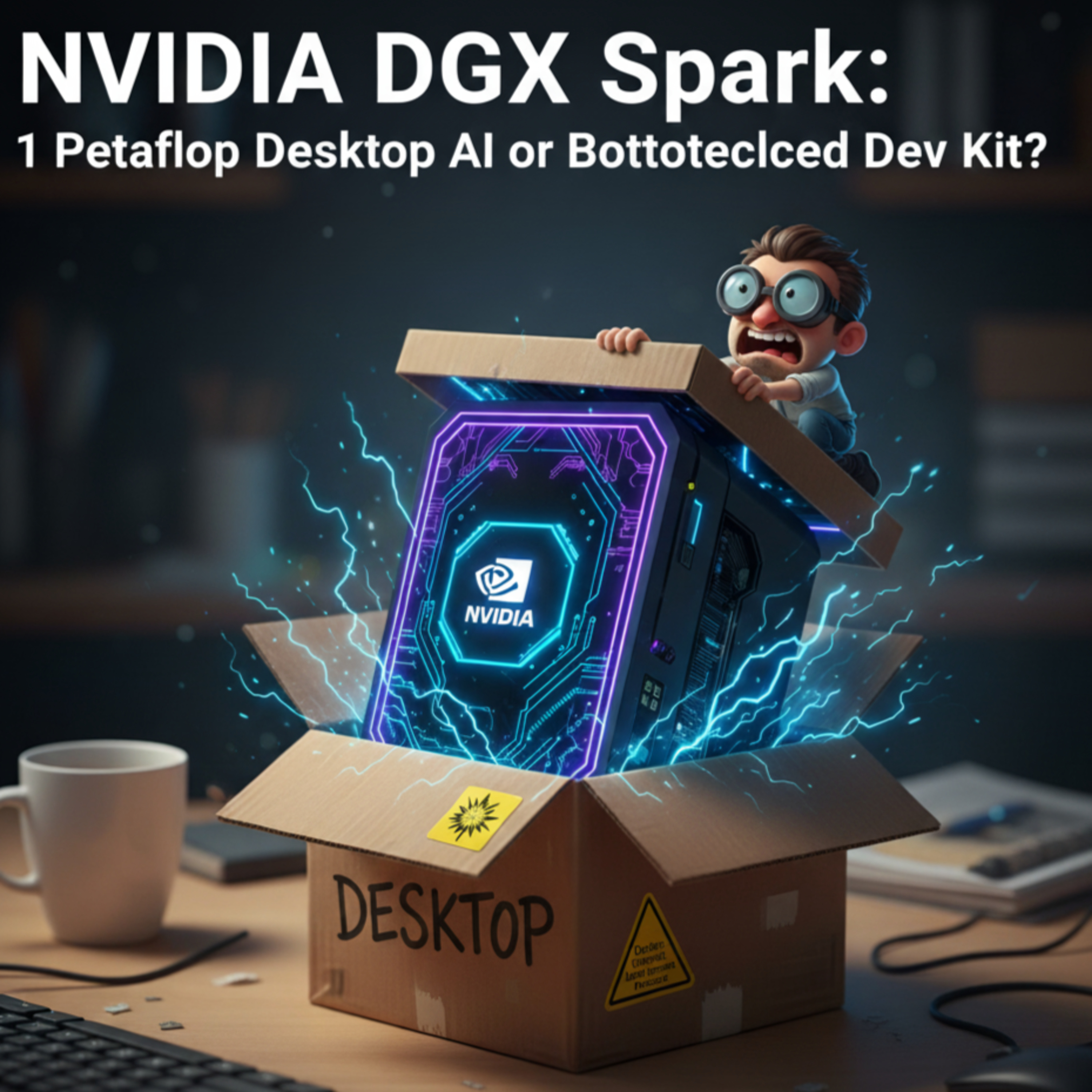 The NVIDIA DGX Spark: 1 Petaflop Desktop AI or Bottlenecked Dev Kit? episode artwork