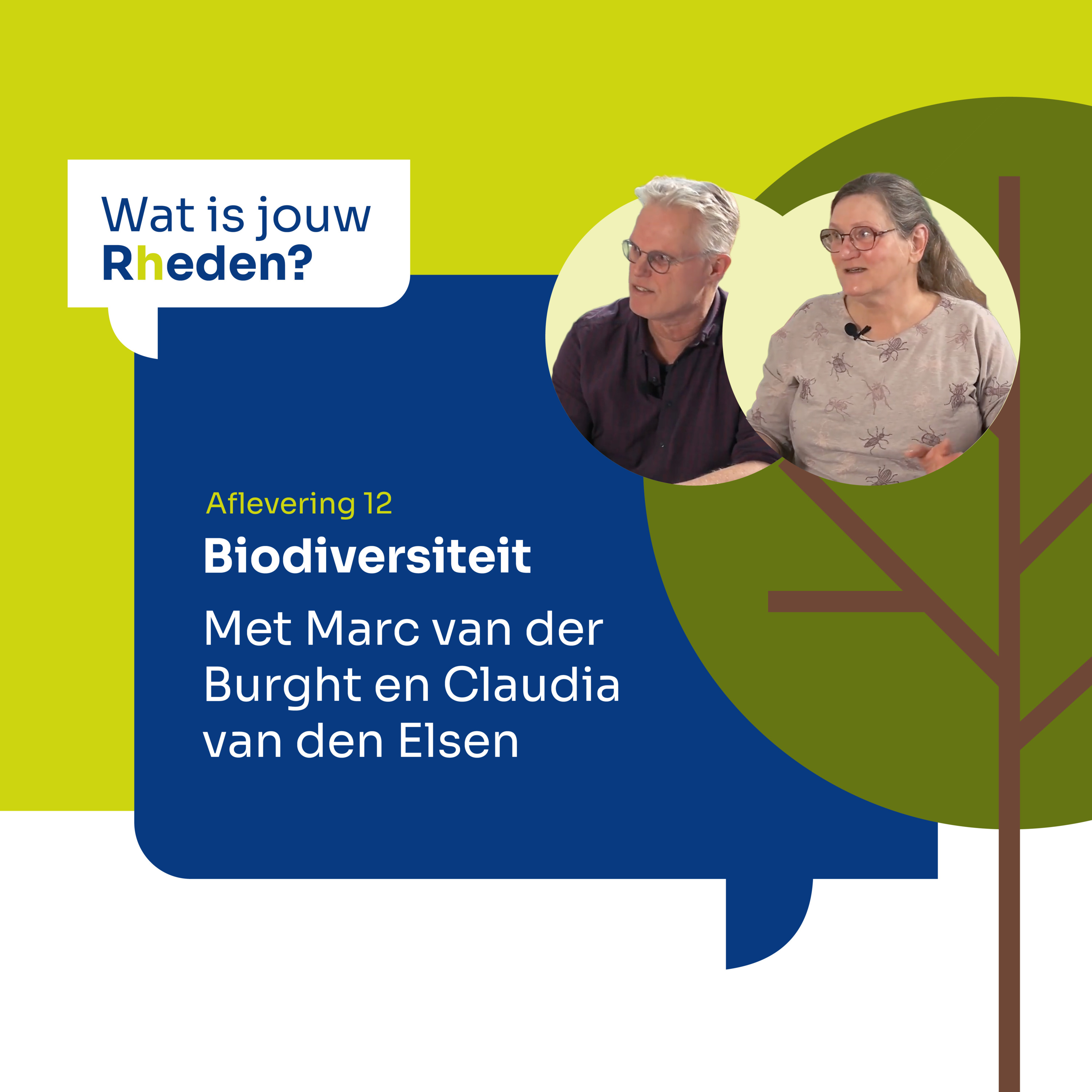 Wat is jouw Rheden? - Bijenlint en praktische tips voor een biodiverse wijk met Marc van der Burght en Claudia van den Elsen  episode artwork