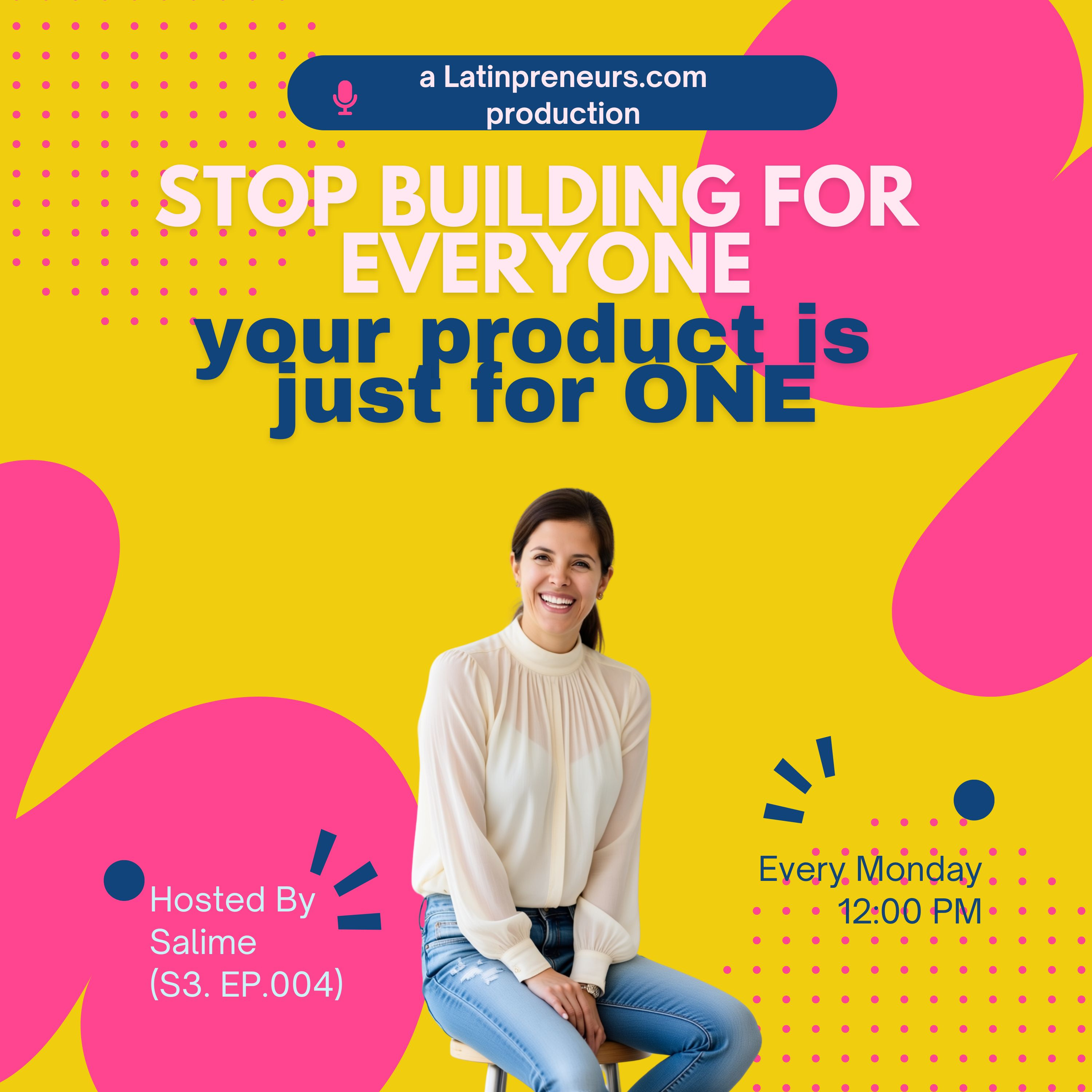 Who are you actually building this for? The question that changes everything