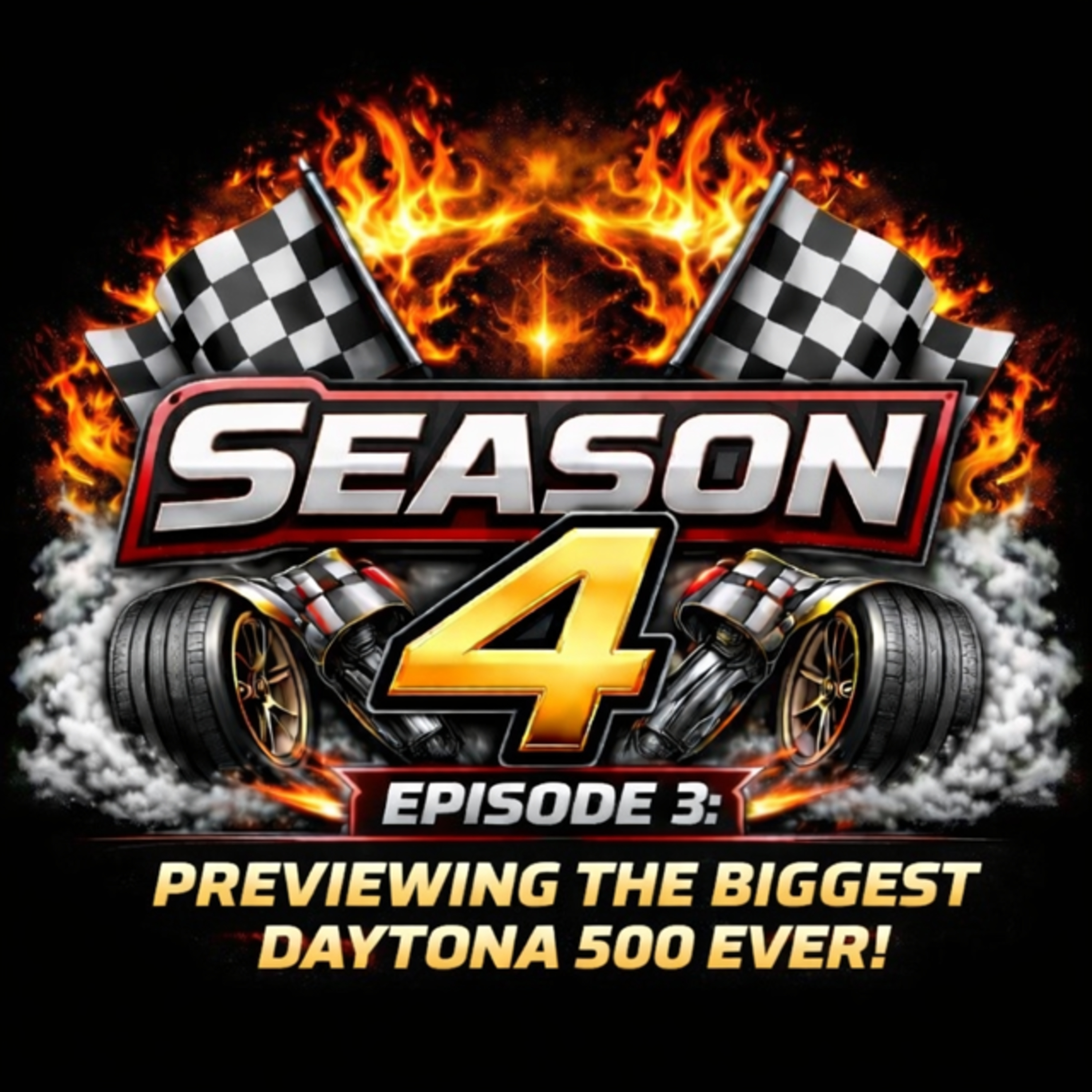 SEASON 4 EPISODE 3: PREVIEWING THE BIGGEST DAYTONA 500 EVER! episode artwork