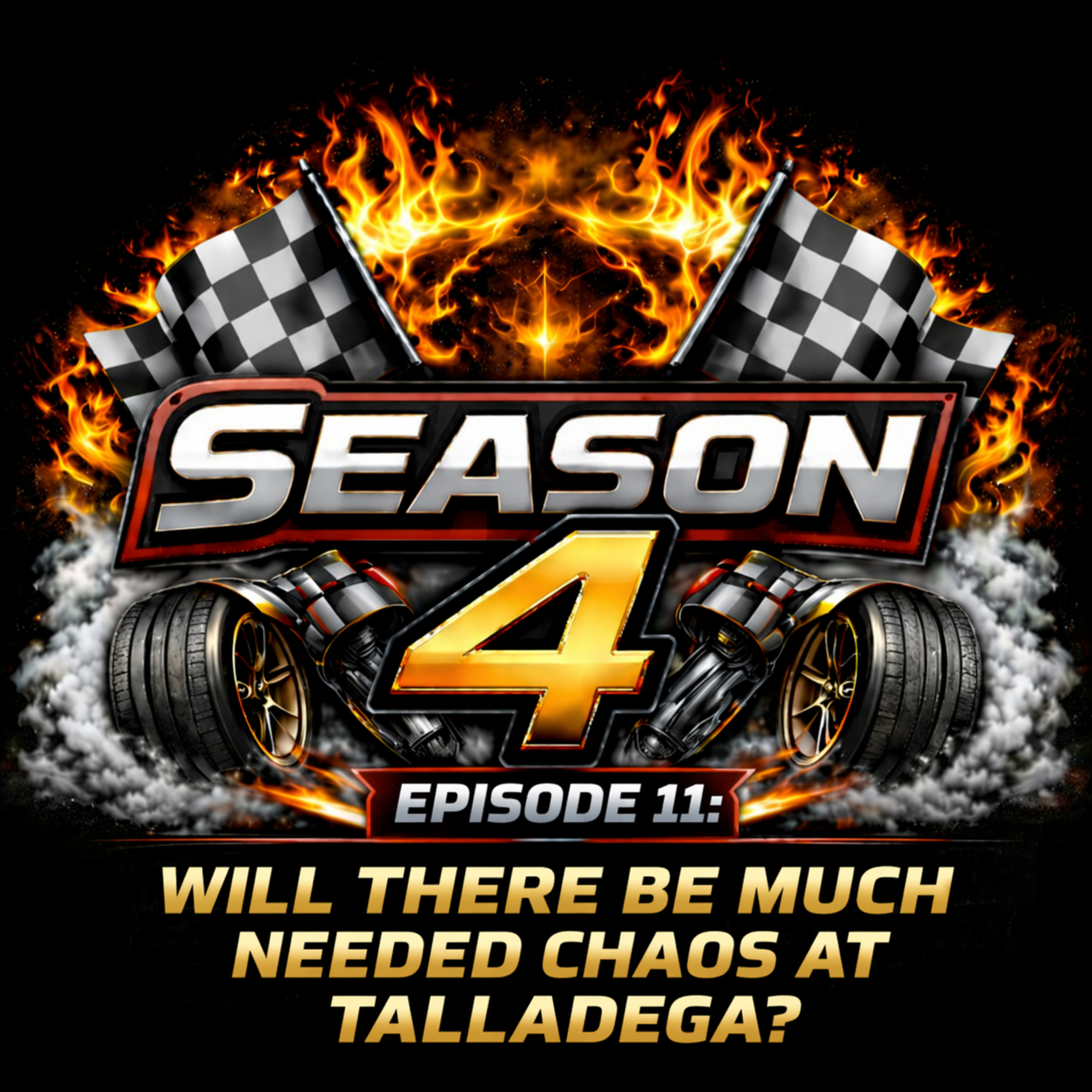 SEASON 4 EPISODE 11: WILL THERE BE MUCH NEEDED CHAOS AT TALLADEGA? episode artwork