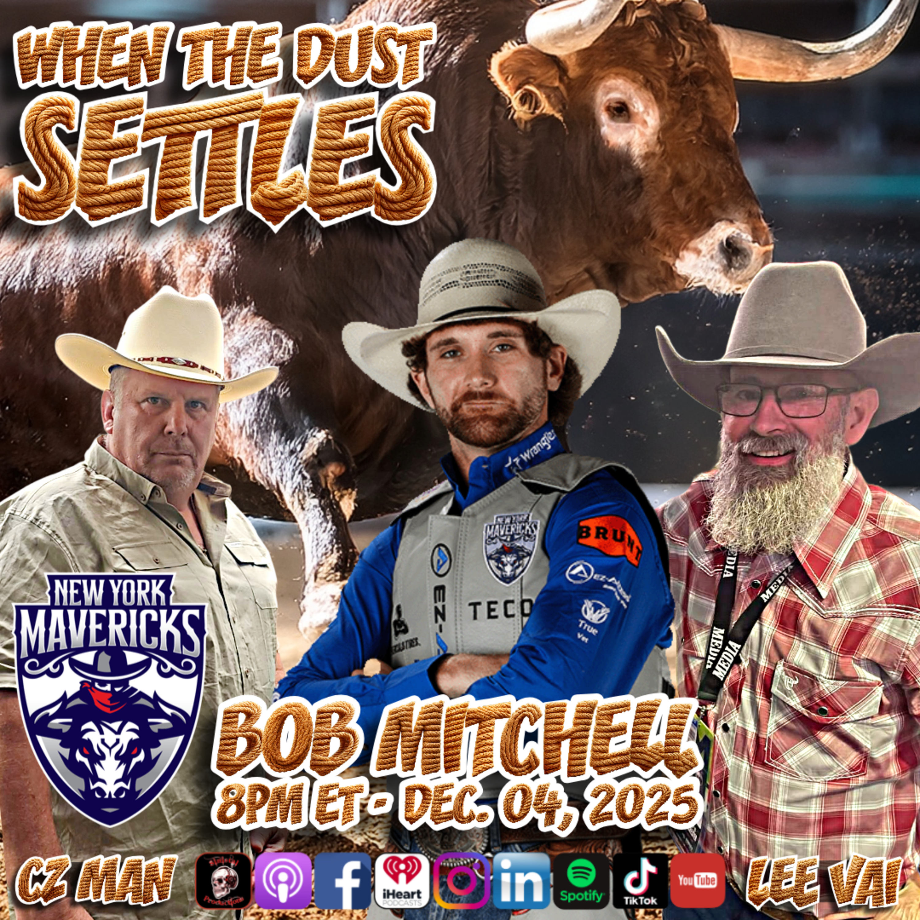 PBR | Bull Rider | Bob Mitchell | NY Mavericks episode artwork