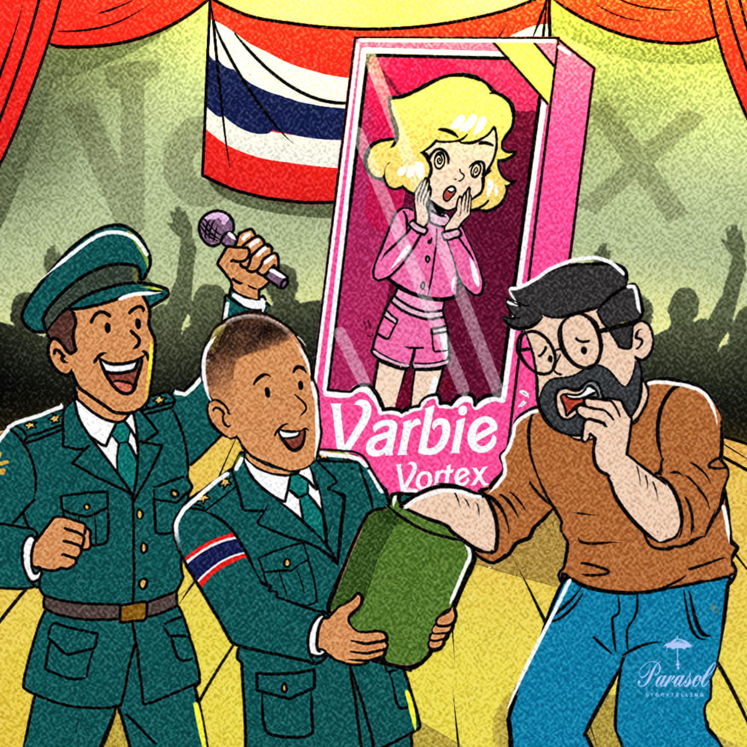 Vortex 119 - Alistamento militar na Tailândia e evento flopado da Barbie