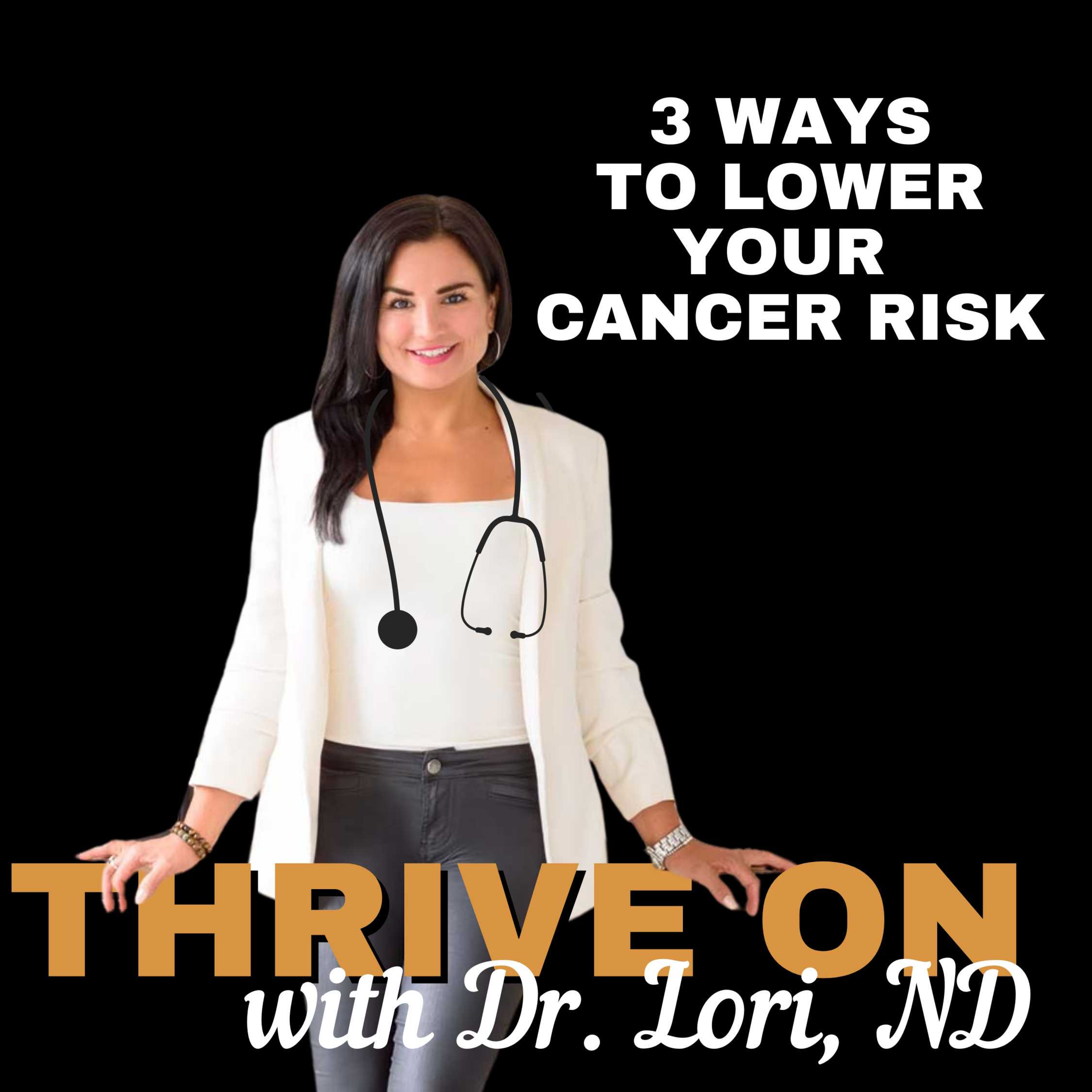 Top 3 Ways to Lower Your Cancer Risk episode artwork