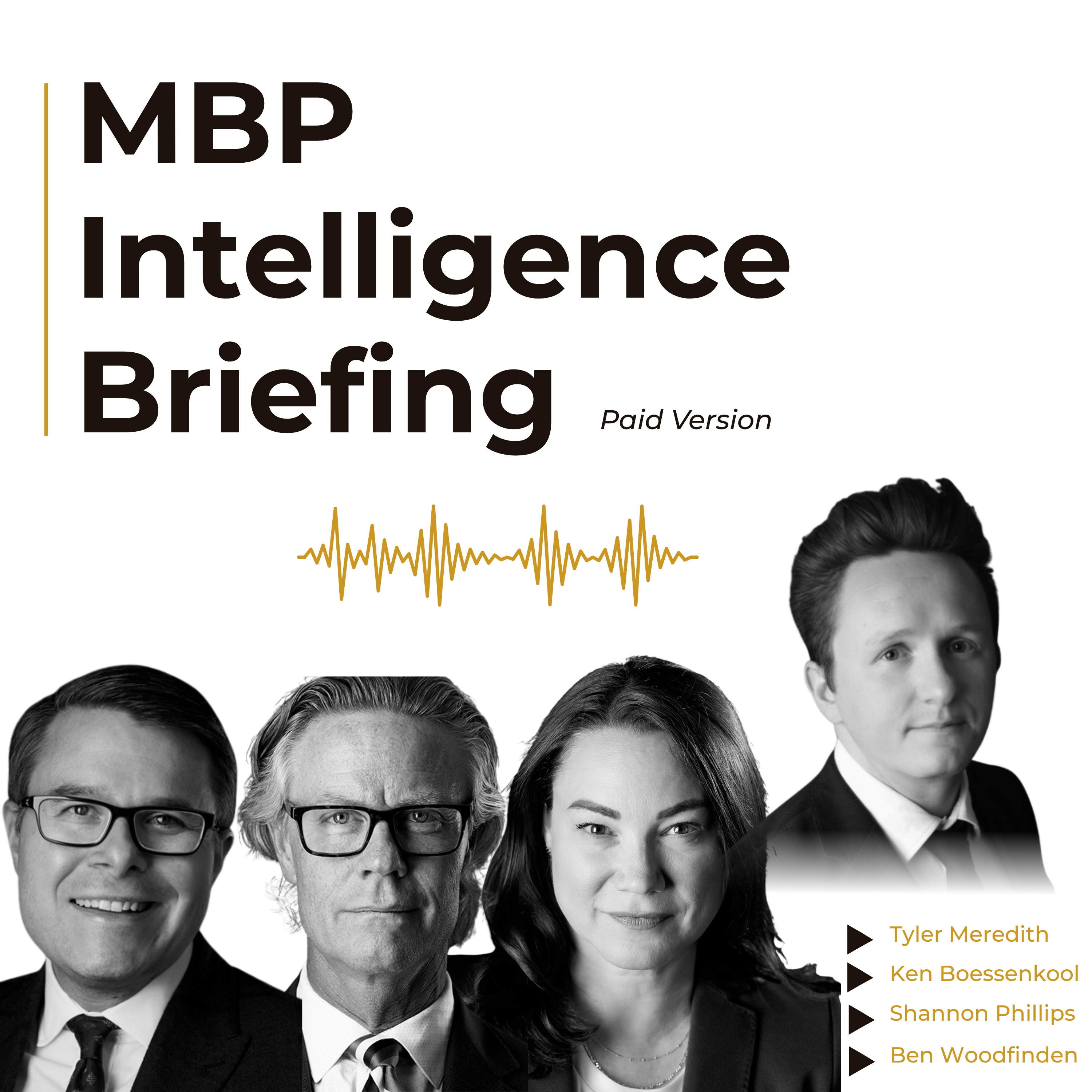 COMPLIMENTARY FULL EPISODE - MBP Ep 20: Intelligence Roundtable - Progressive Economics in the Carney Era: Poverty Reduction, EI vs CERB, the Care Economy, and Industrial Strategy episode artwork