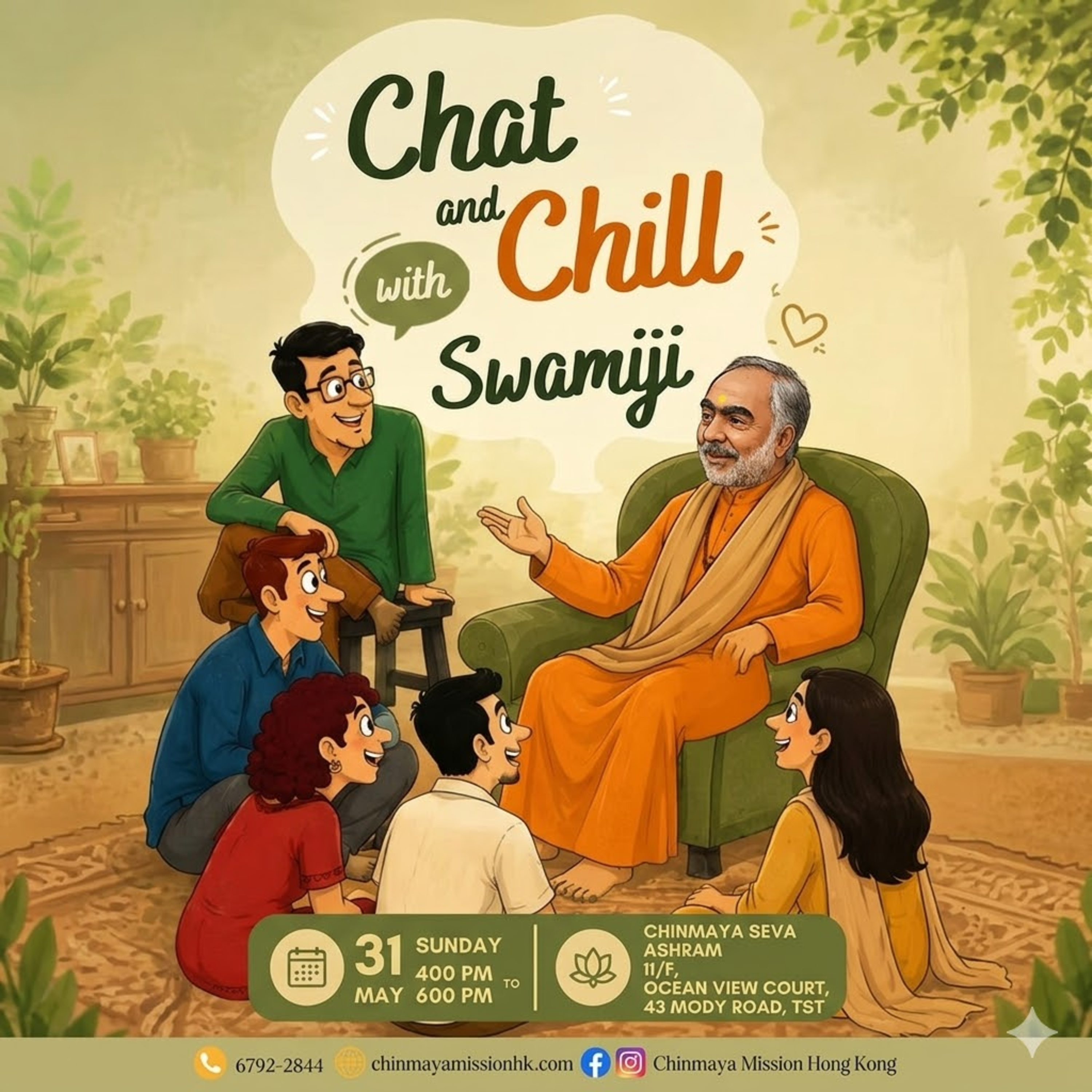Bhajan session after chill and chat episode artwork