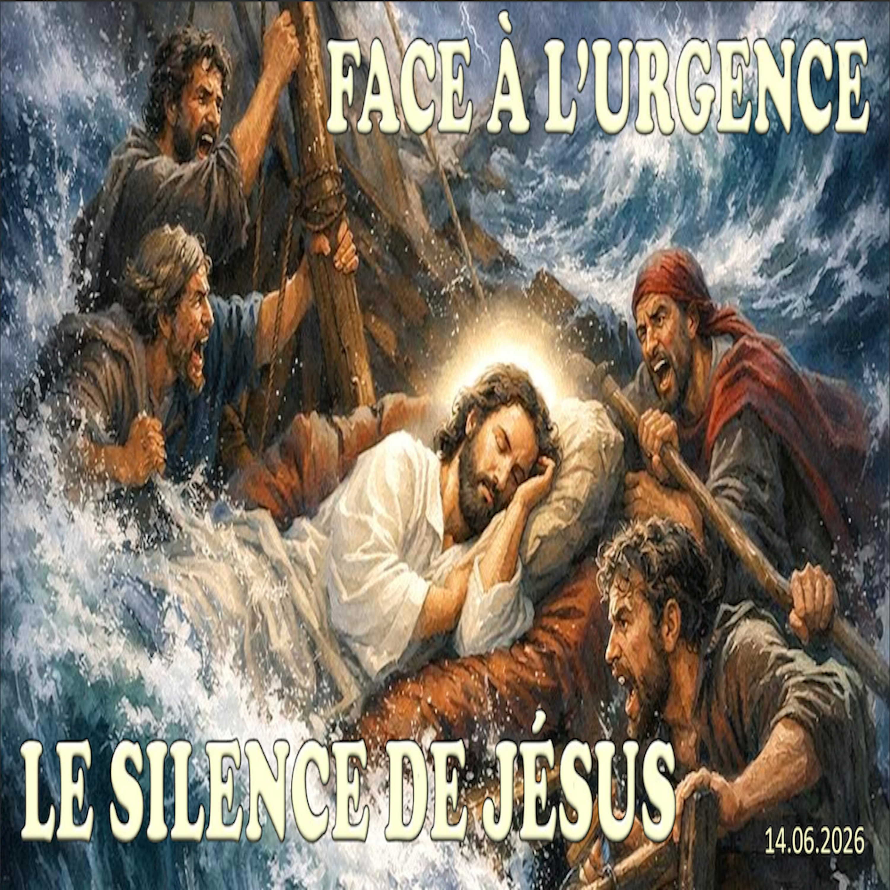 Face à l'urgence - Le silence de Jésus Culte du 14.06.2026 episode artwork