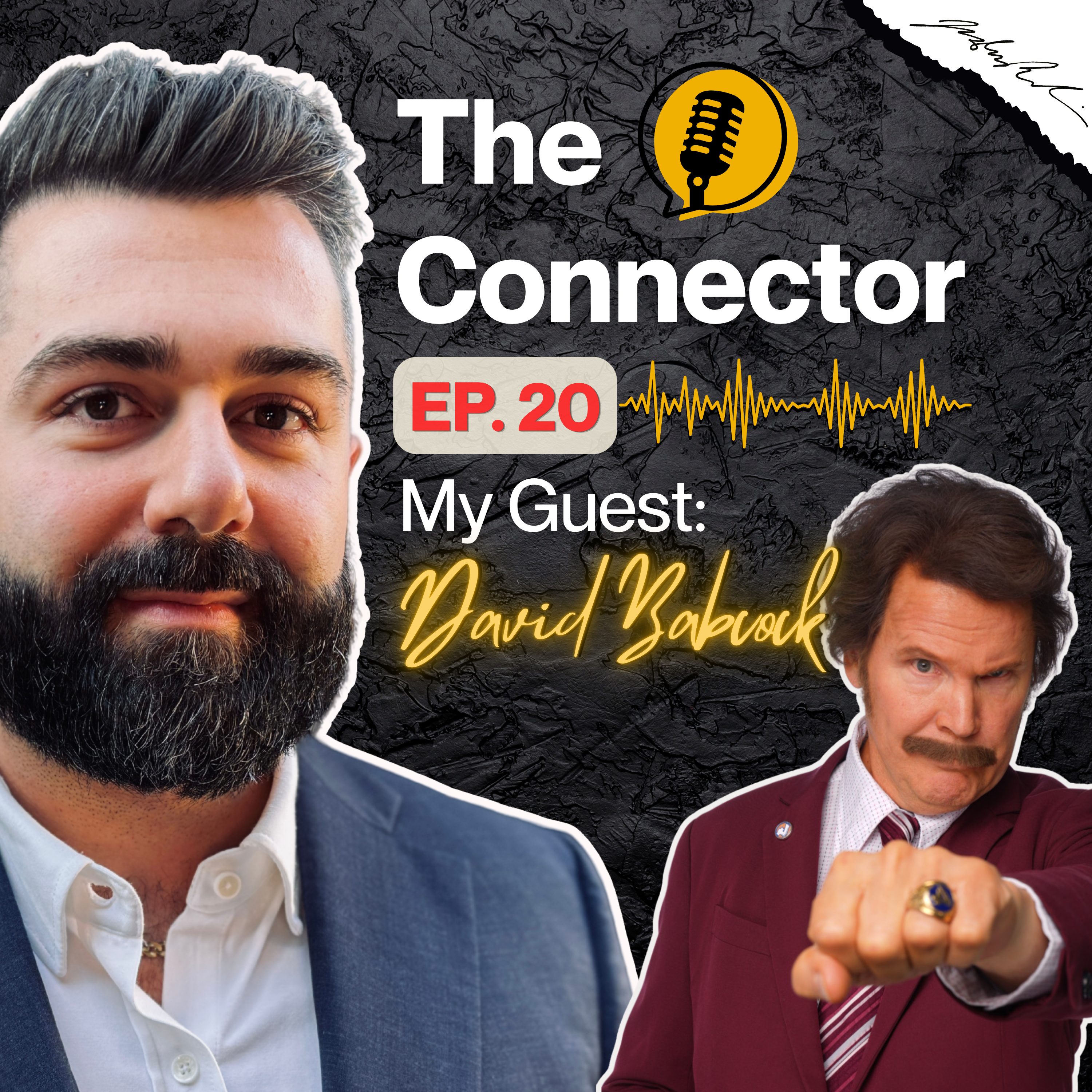 David Babcock Ep. 20 | The Business of Attention: A Will Ferrell Impersonator’s Playbook episode artwork