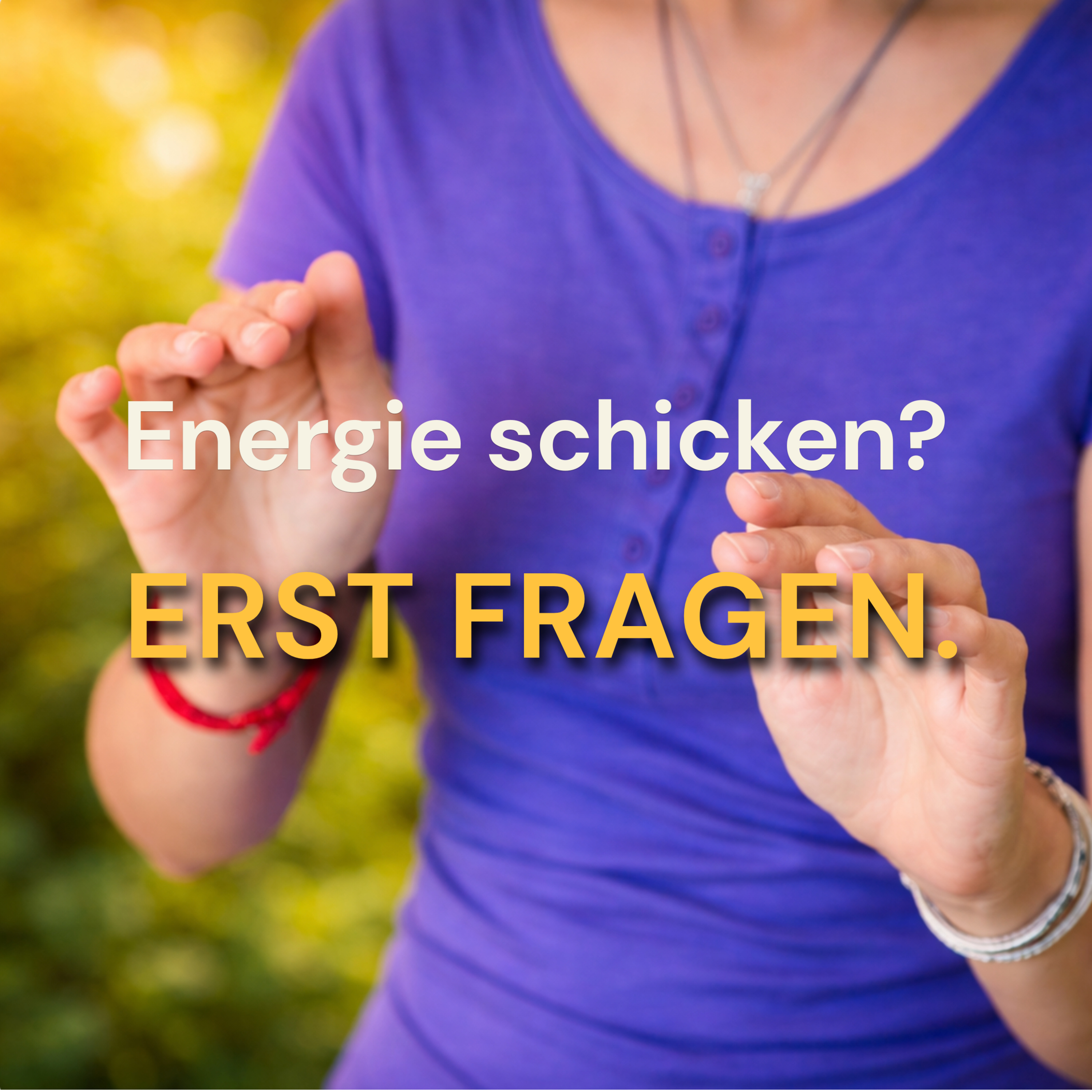 Warum du nie ungefragt Energie schicken solltest episode artwork