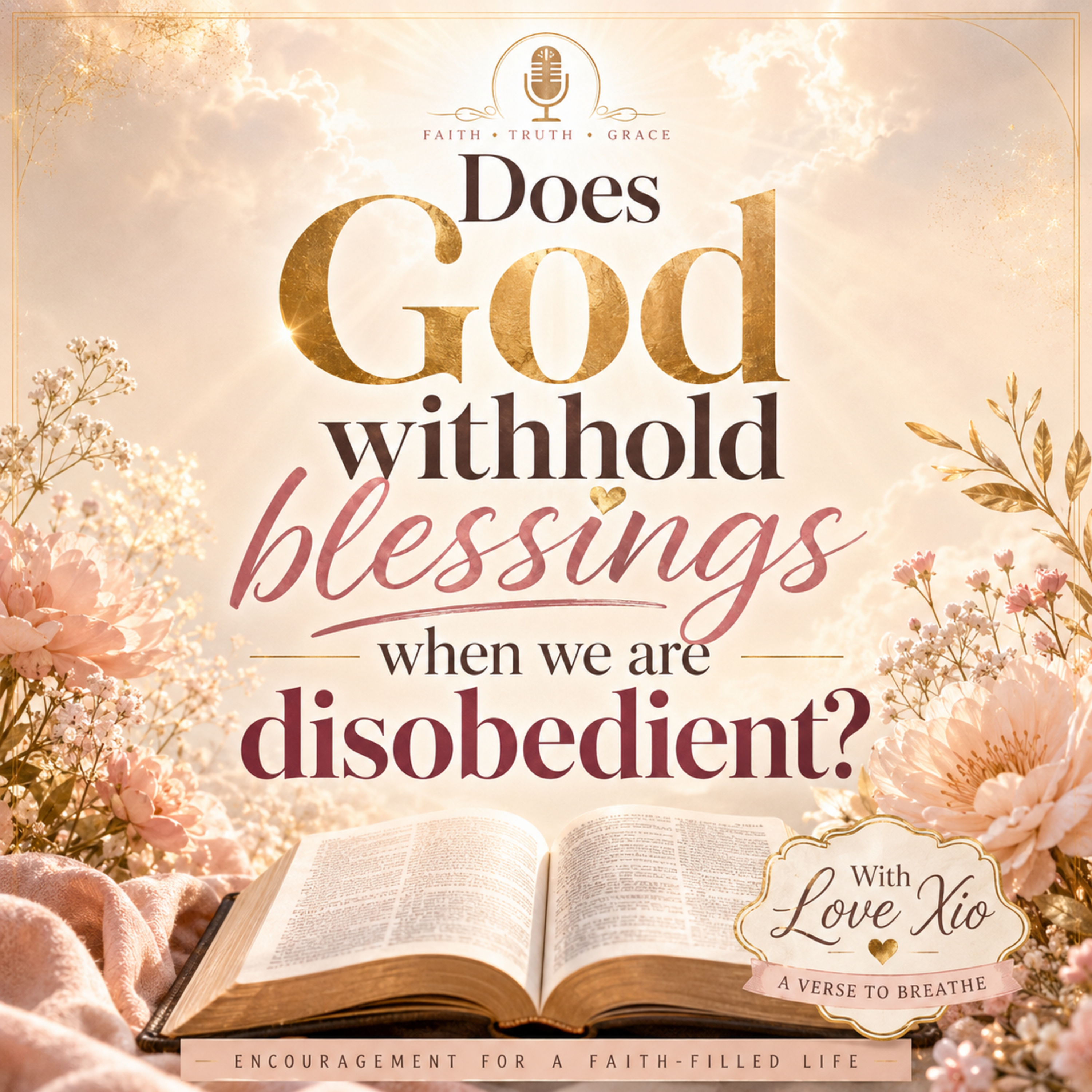 Can God withhold blessings when we are disobedient? episode artwork