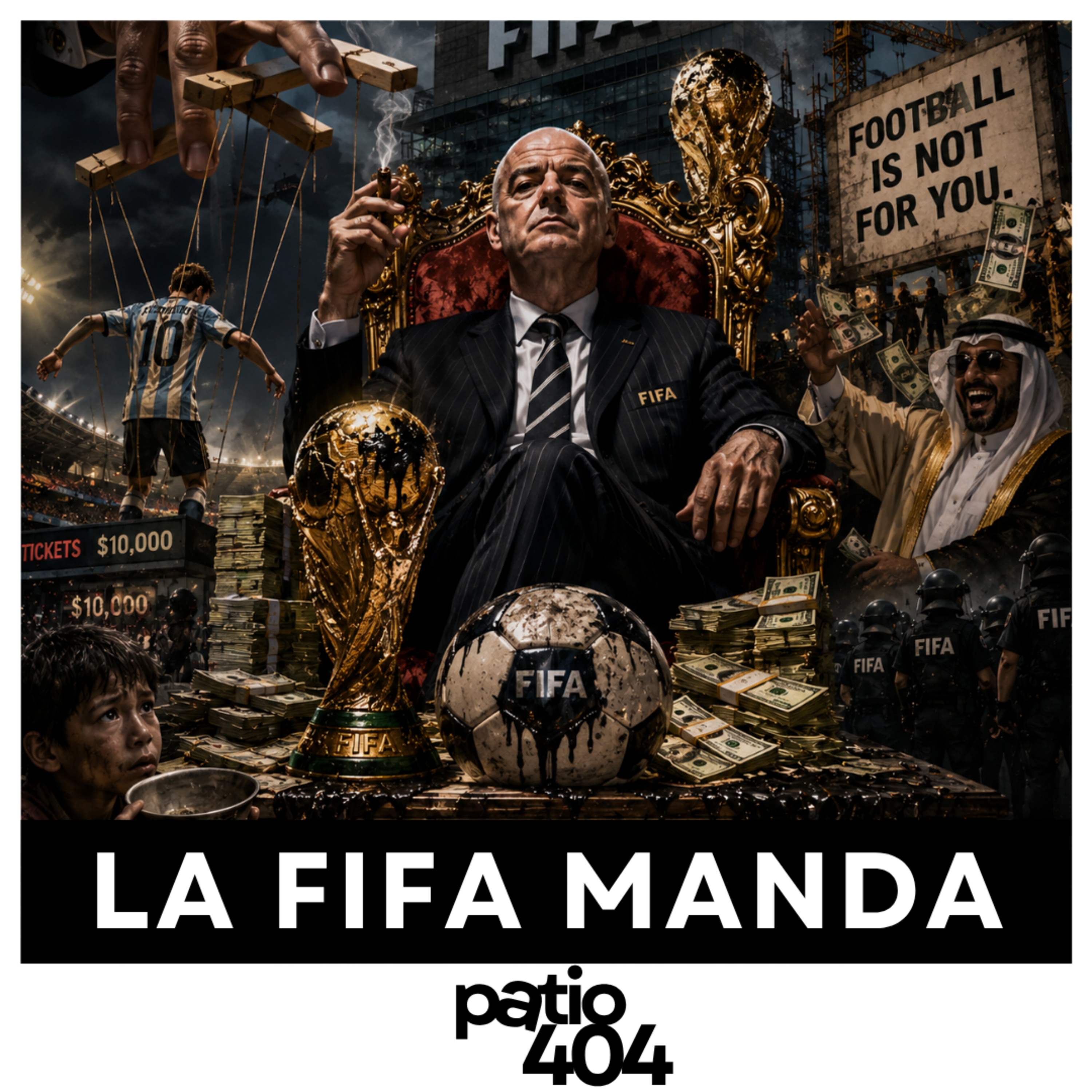 La FIFA convirtió el fútbol en un negocio oscuro episode artwork