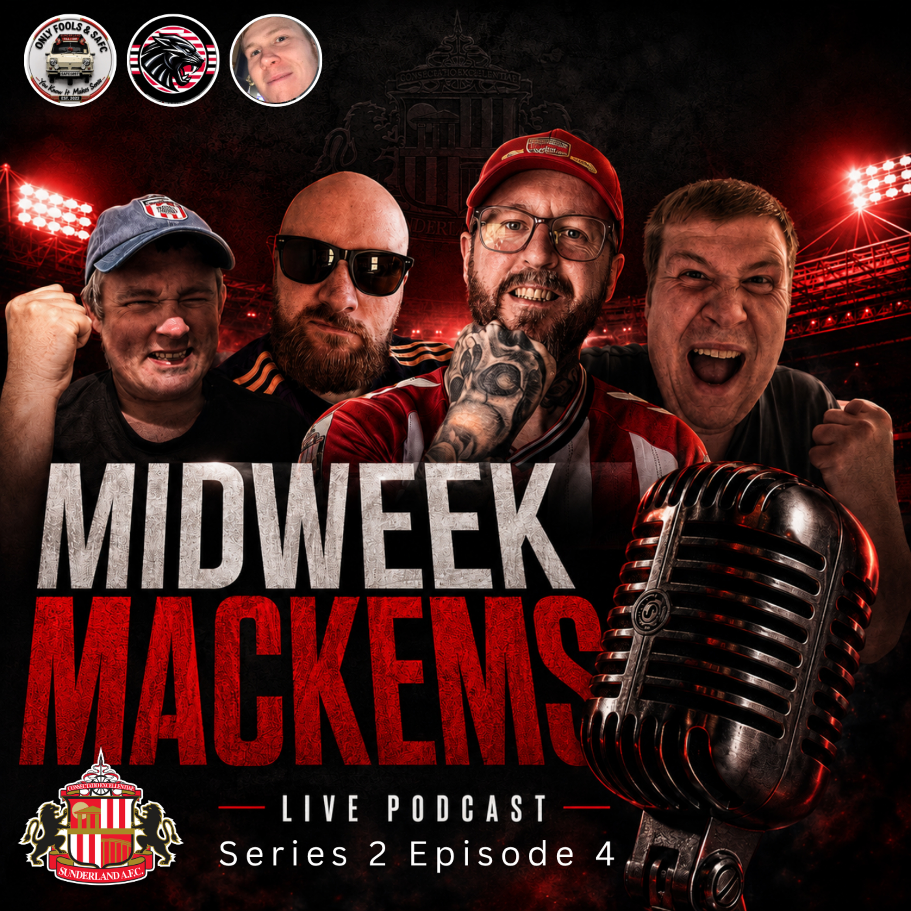 Midweek Mackems S2 - Ep4 | SUNDERLAND v IPSWICH / FULHAM PREVIEW | Transfer Updates episode artwork