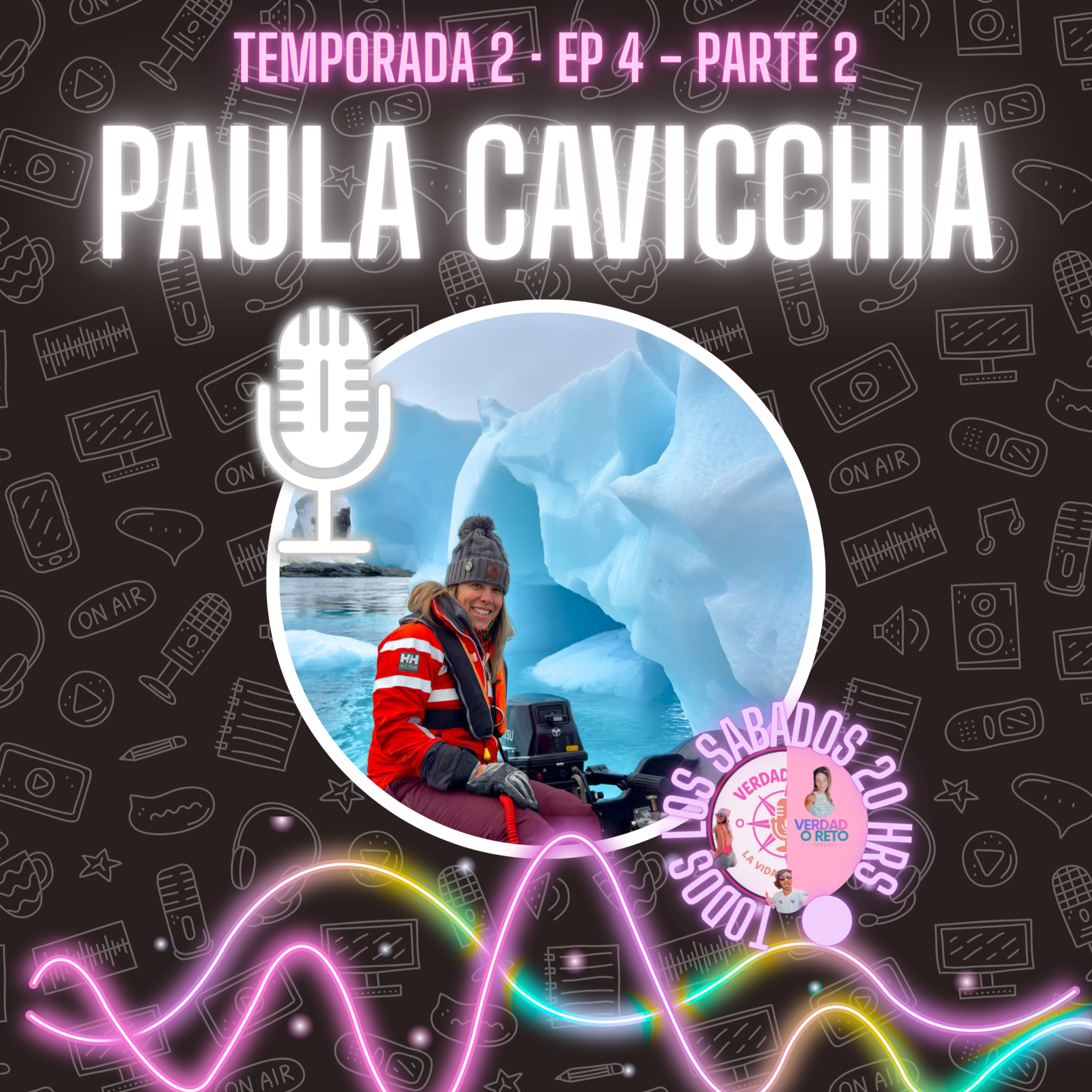 EP.4 | PARTE 2 | Antartida con Paula Cavicchia: El Pasaje Drake 18 cruces | Temp 2 episode artwork