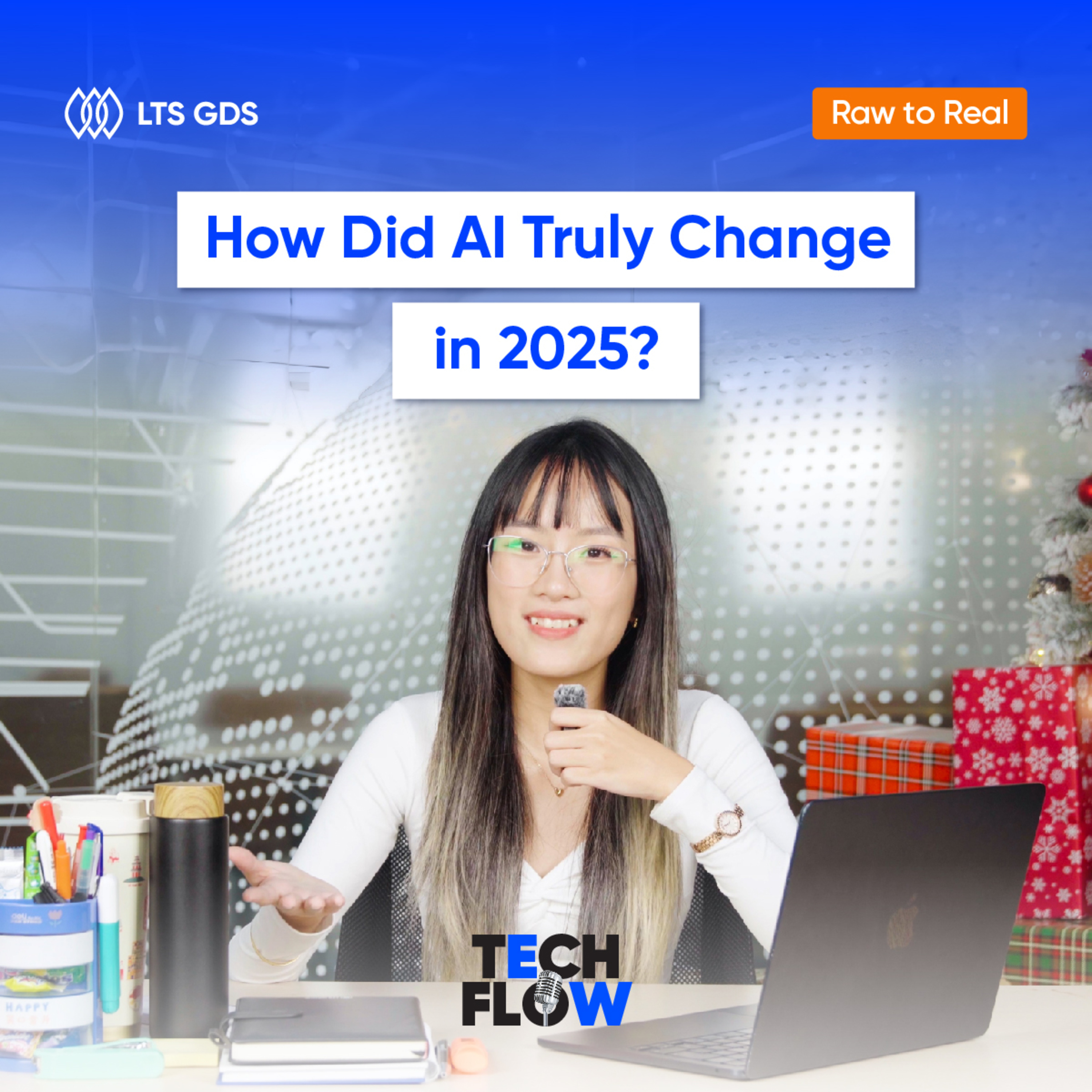 How did AI truly change in 2025? | Raw to Real | TechFlow EP4 episode artwork