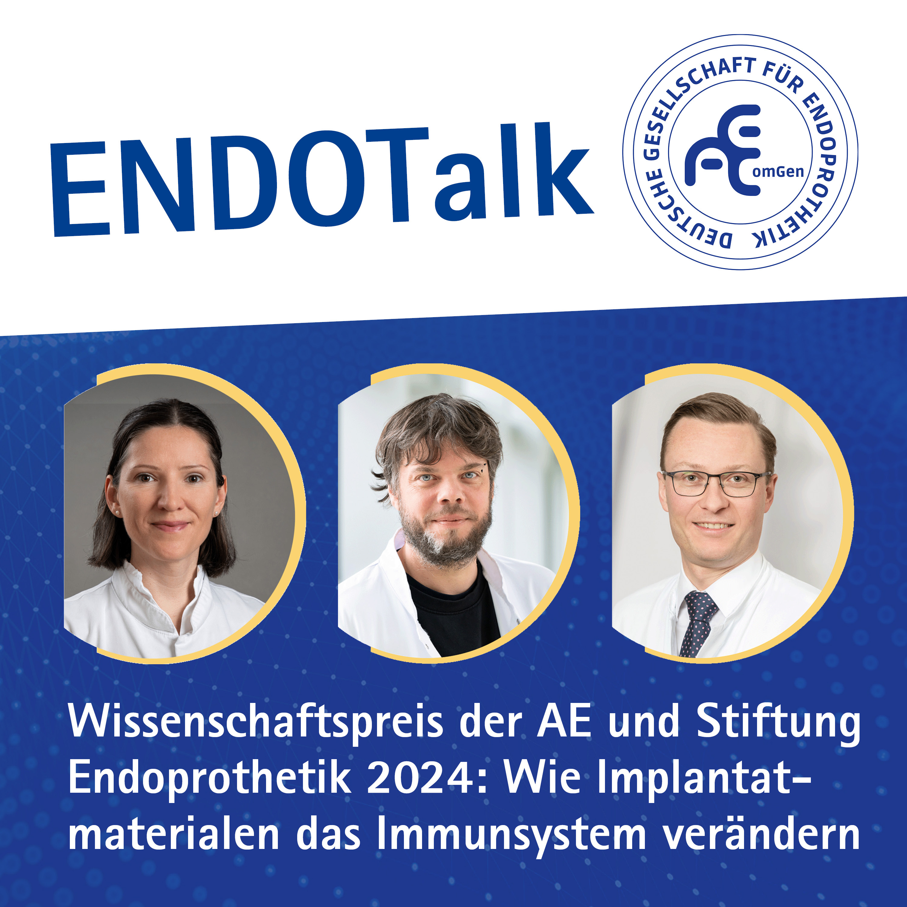 Wissenschaftspreis 2024: Wie Implantatmaterialien das Immunsystem verändern episode artwork