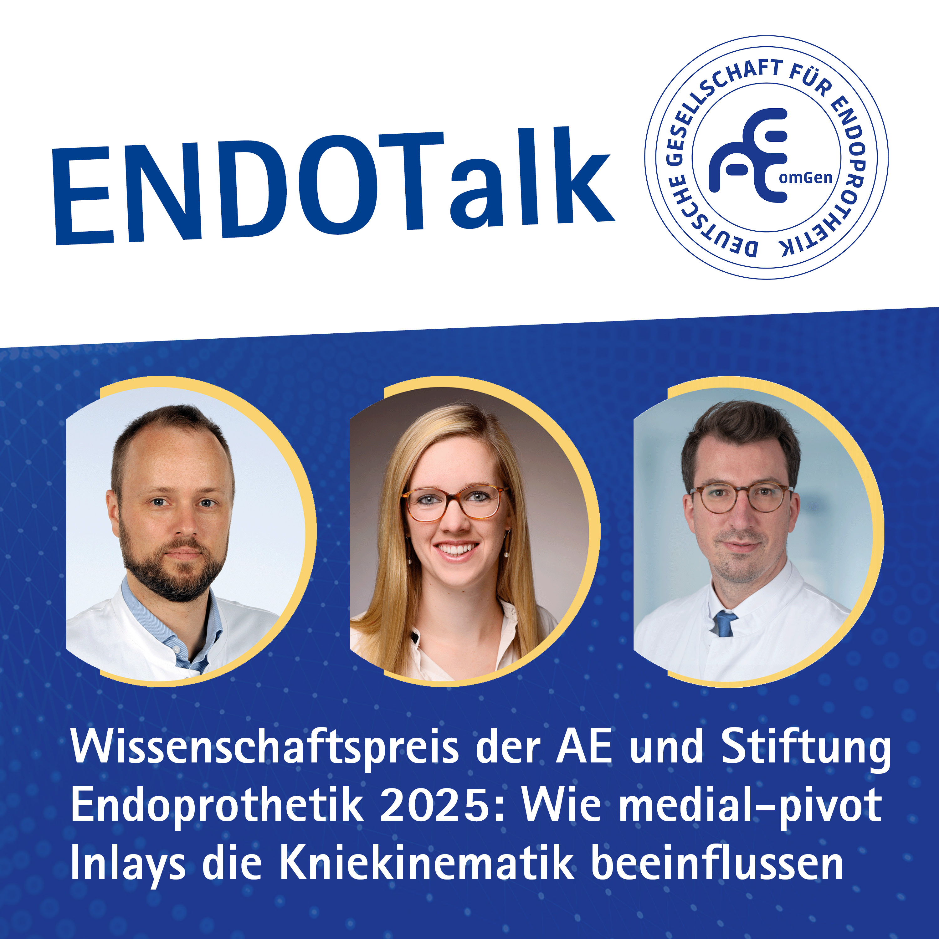 Wissenschaftspreis 2025: Wie medial-pivot Inlays die Kniekinematik beeinflussen episode artwork