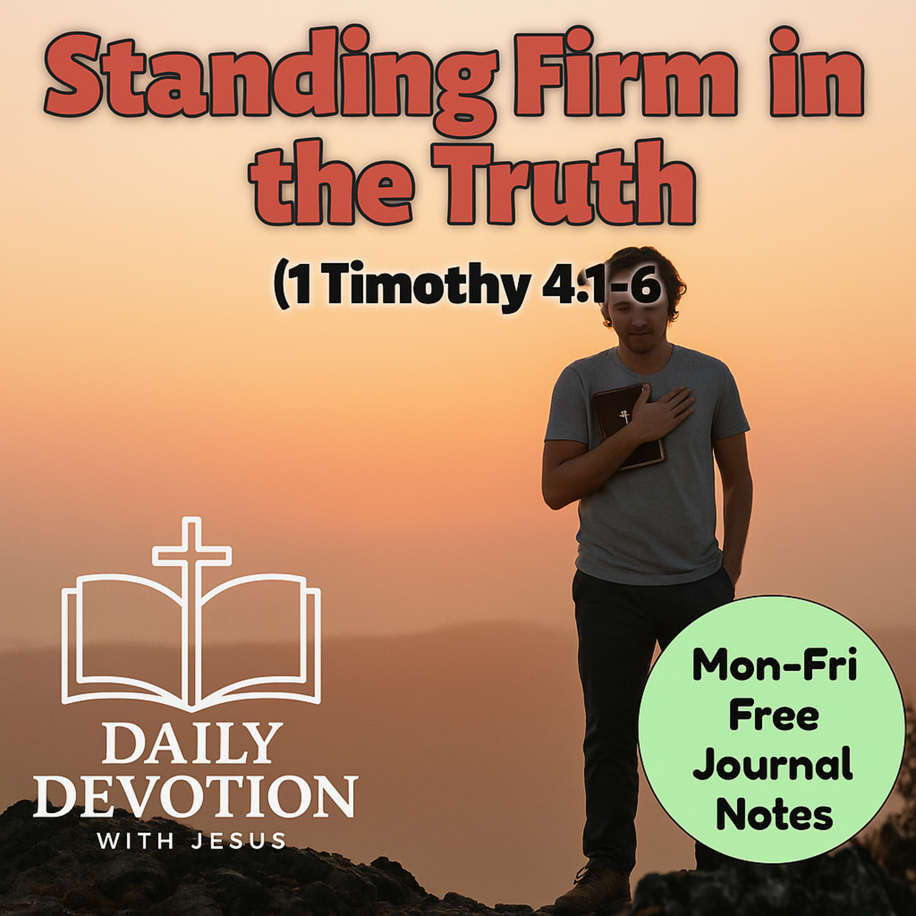 Standing Firm in the Truth | Daily Devotion with Jesus (1 Timothy 4:1–6) episode artwork