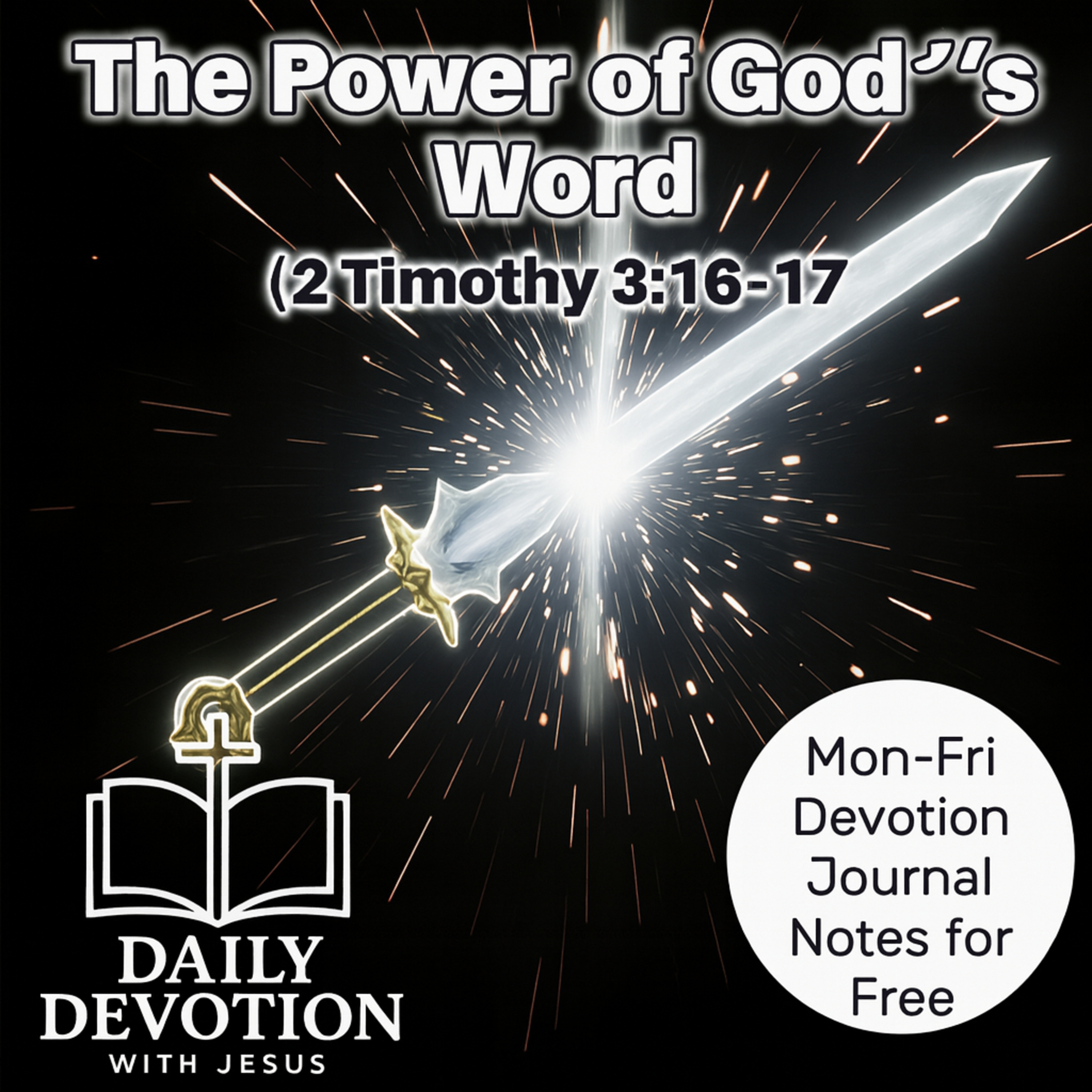 The Power of God’s Word | Daily Devotion with Jesus (2 Timothy 3:16–17) episode artwork