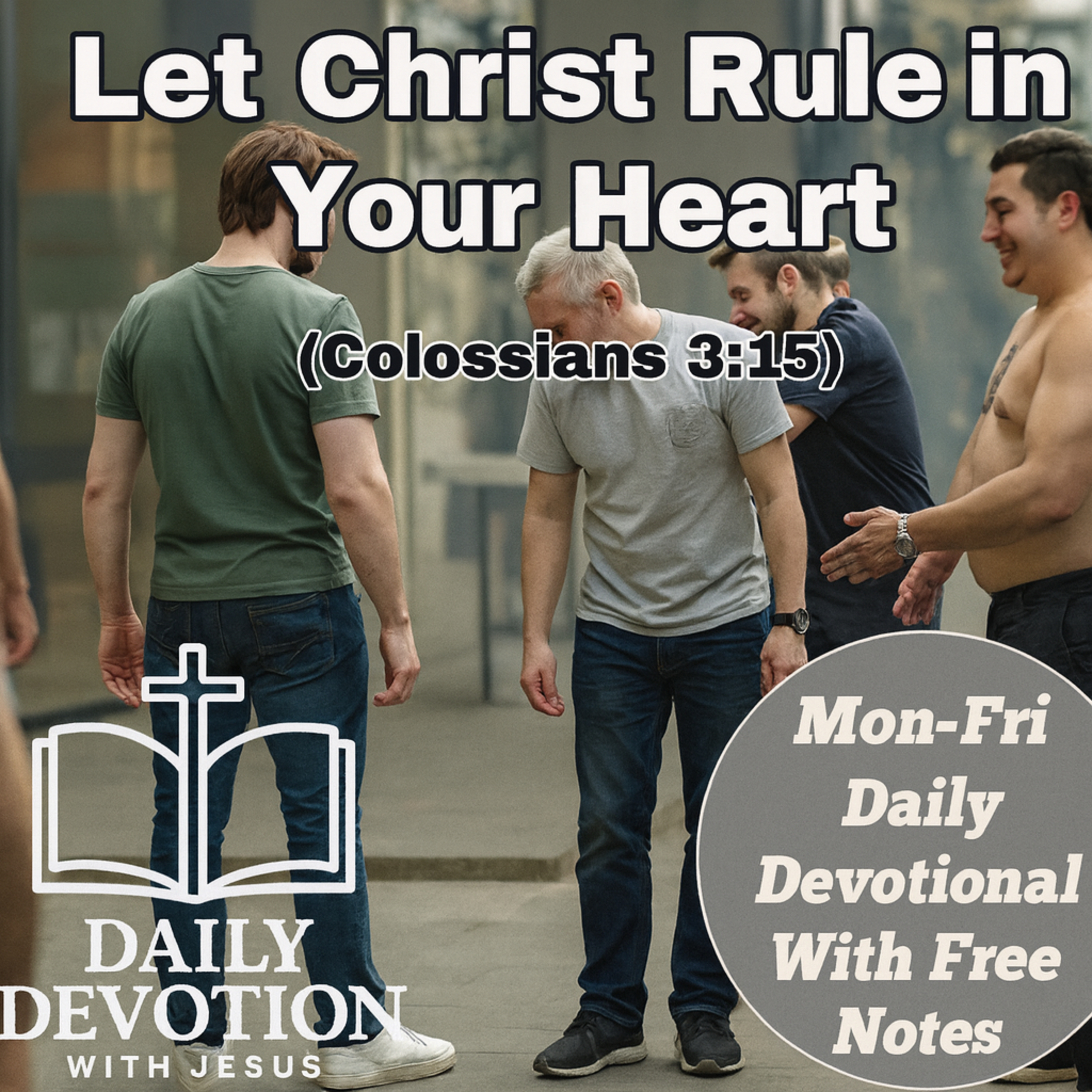 Let Christ Rule in Your Heart | Daily Devotion with Jesus (Colossians 3:15) episode artwork