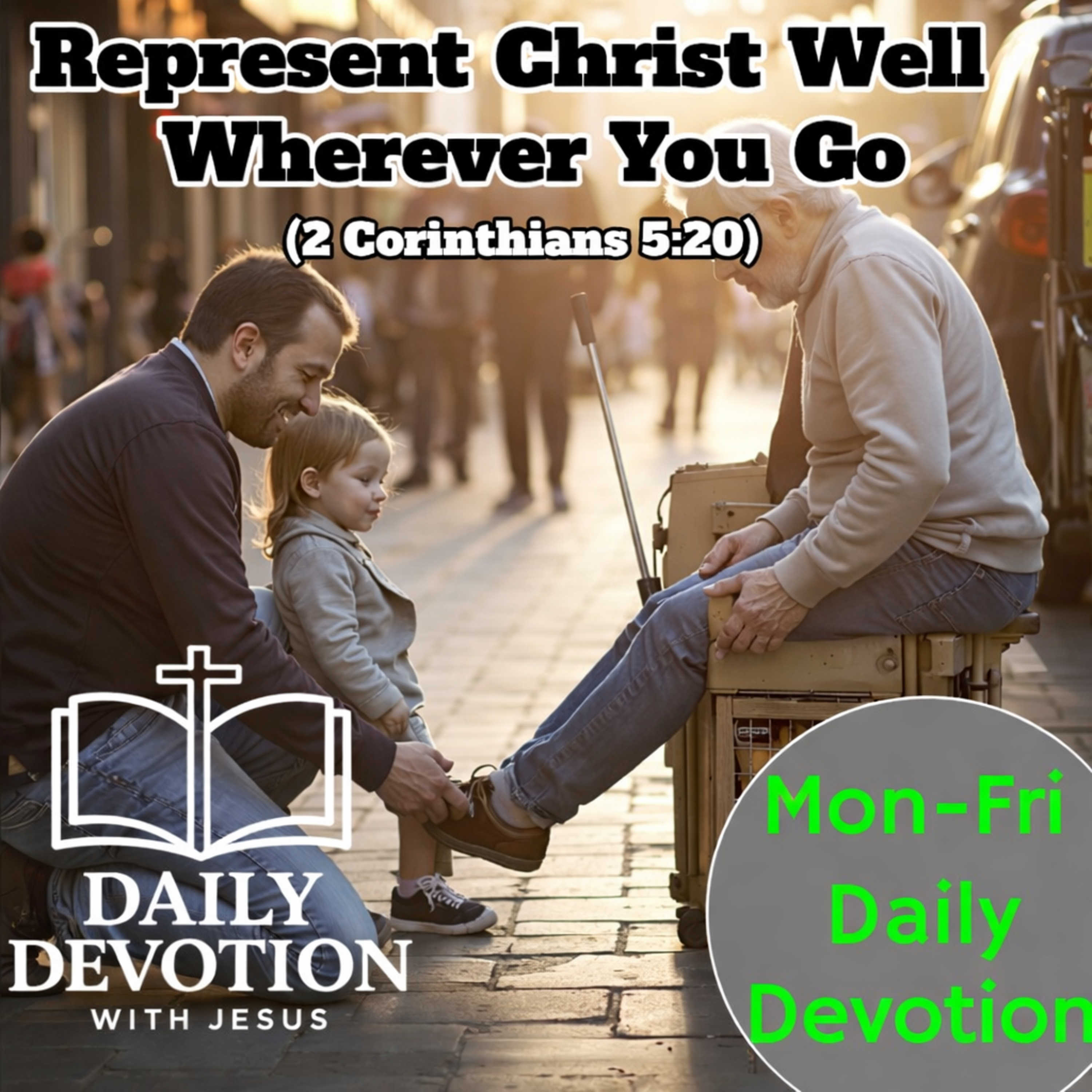 Represent Christ Well Wherever You Go | 2 Corinthians 5:20 | Daily Devotion with Jesus episode artwork
