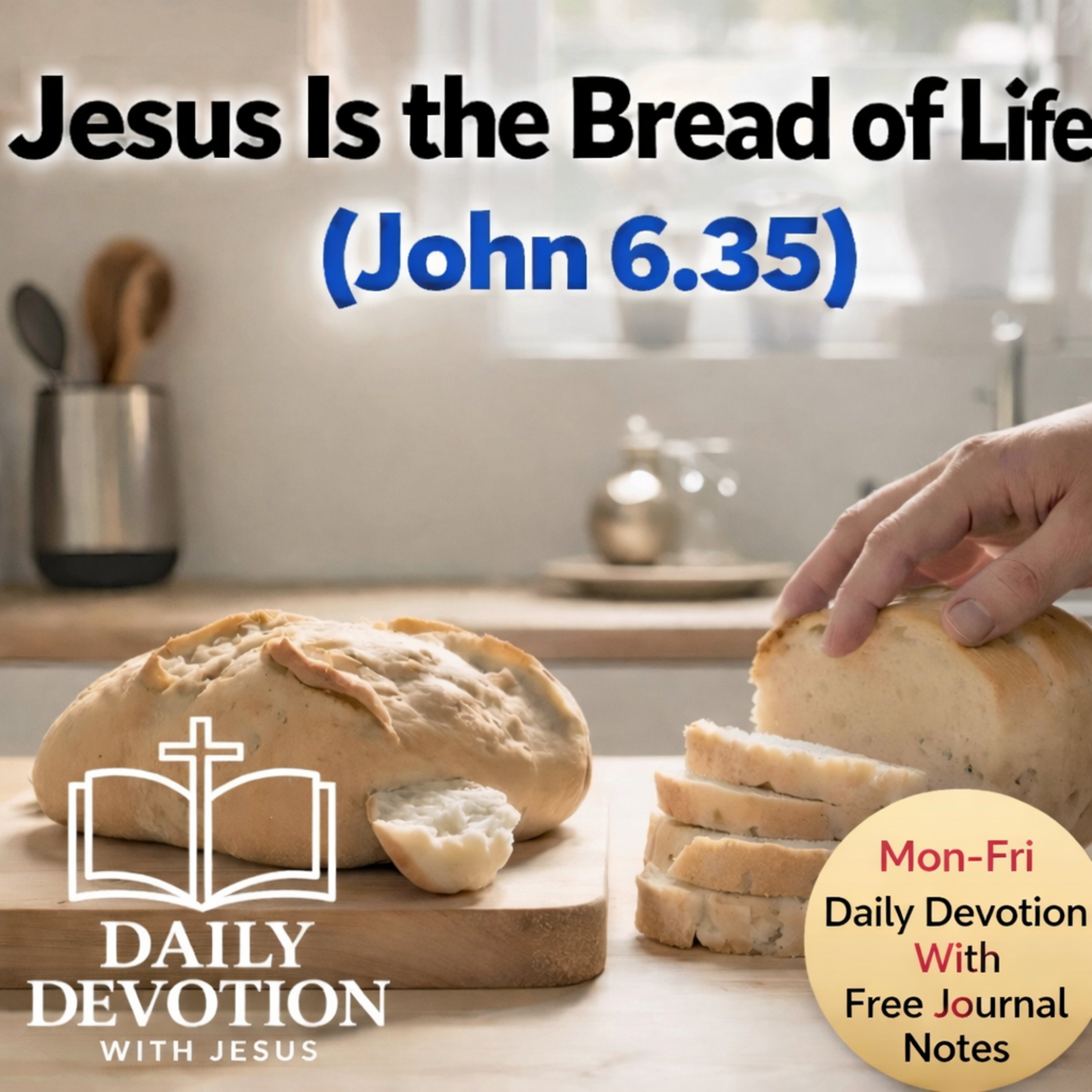 Jesus Is the Bread of Life | John 6:35 | Daily Devotion with Jesus episode artwork