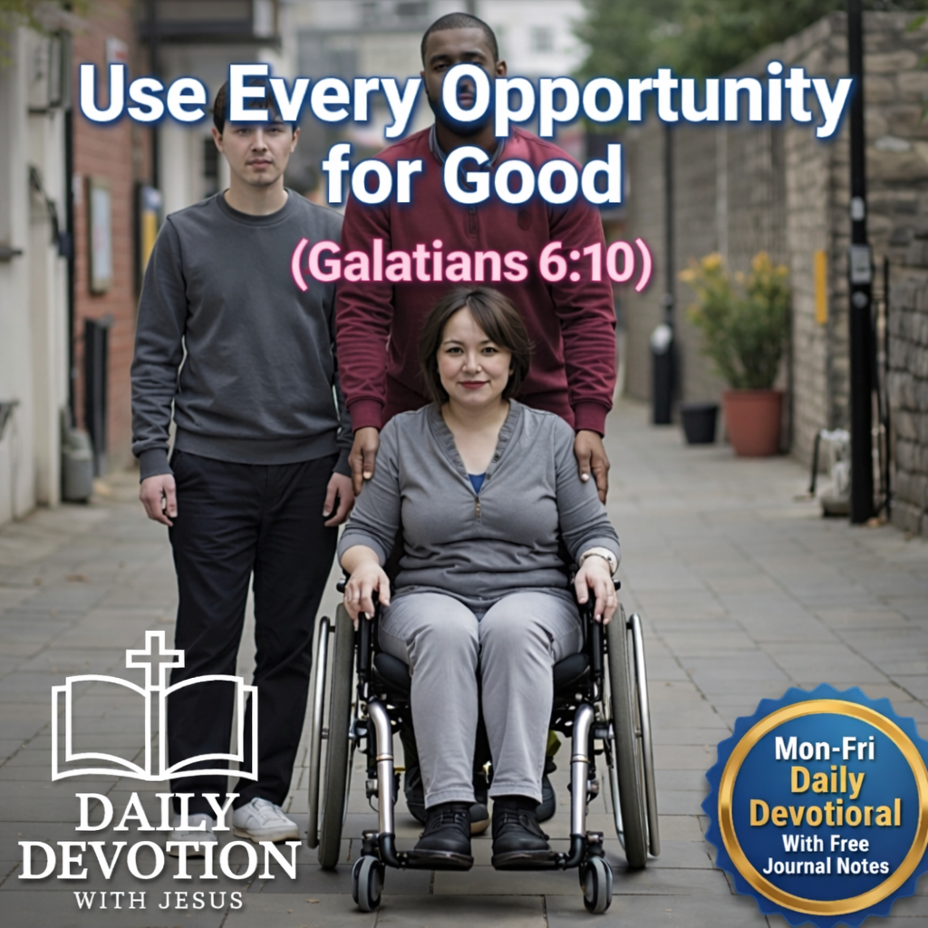Use Every Opportunity for Good | Galatians 6:10 | Daily Devotion with Jesus episode artwork