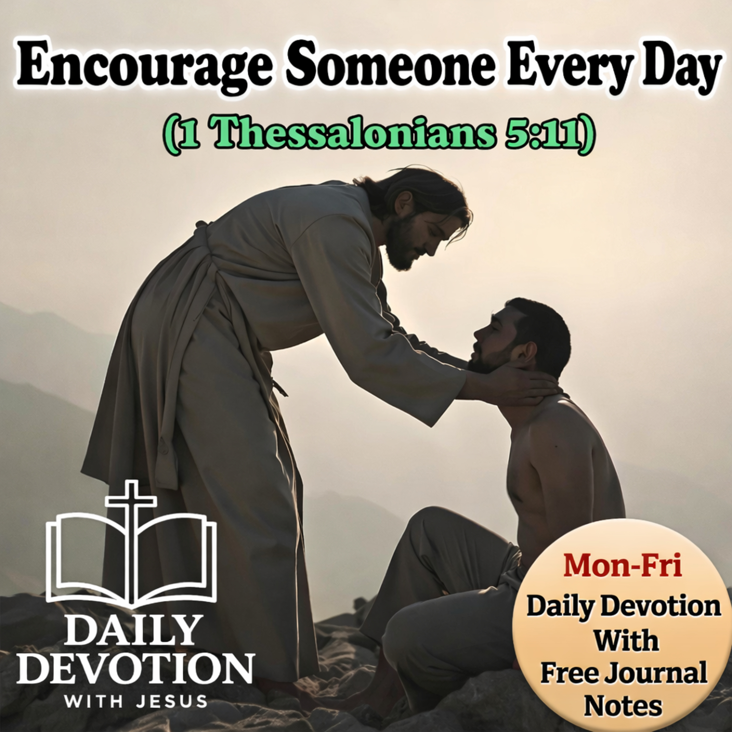 Encourage Someone Every Day | 1 Thessalonians 5:11 | Daily Devotion with Jesus episode artwork