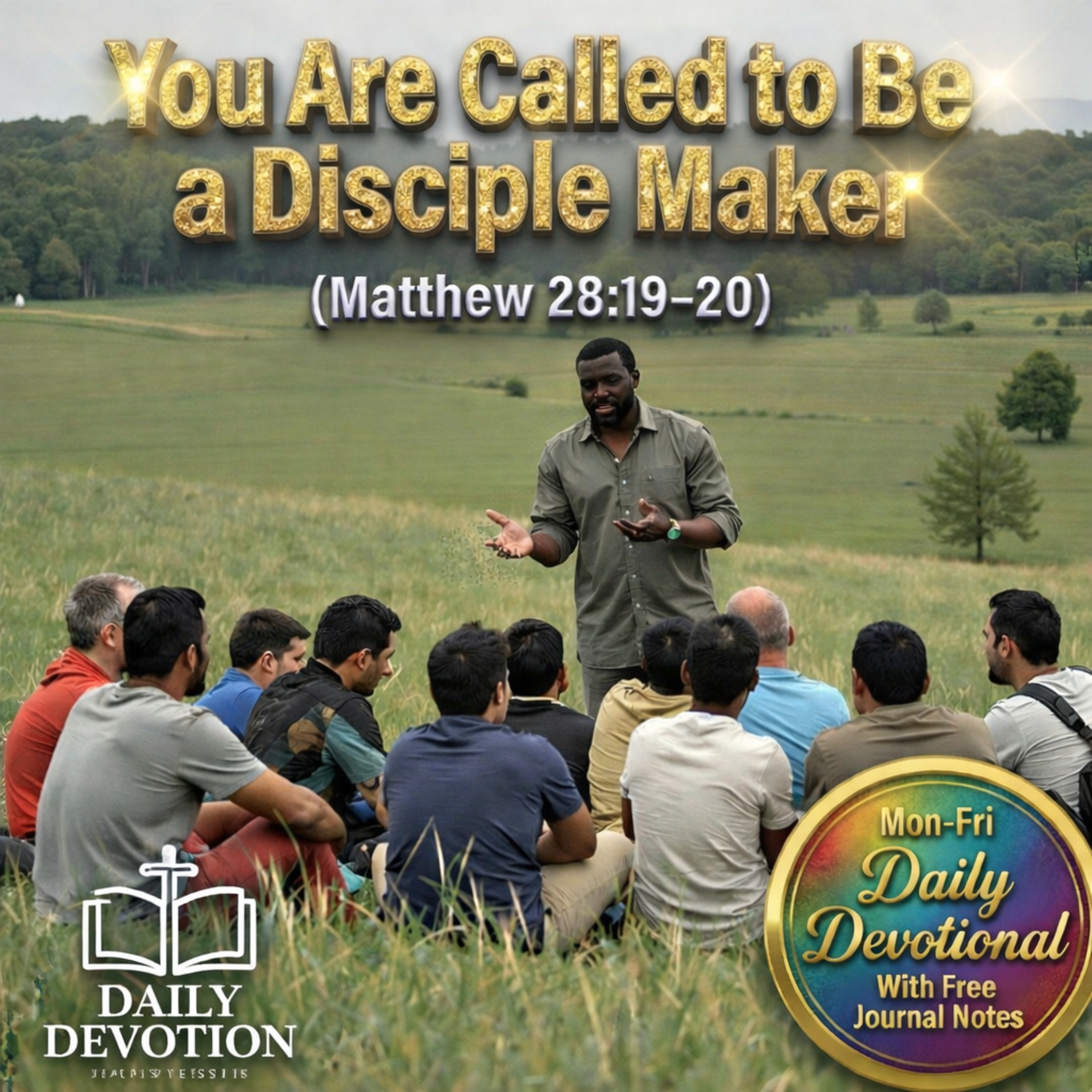 You Are Called to Be a Disciple Maker | Matthew 28:19–20 | Daily Devotion with Jesus episode artwork