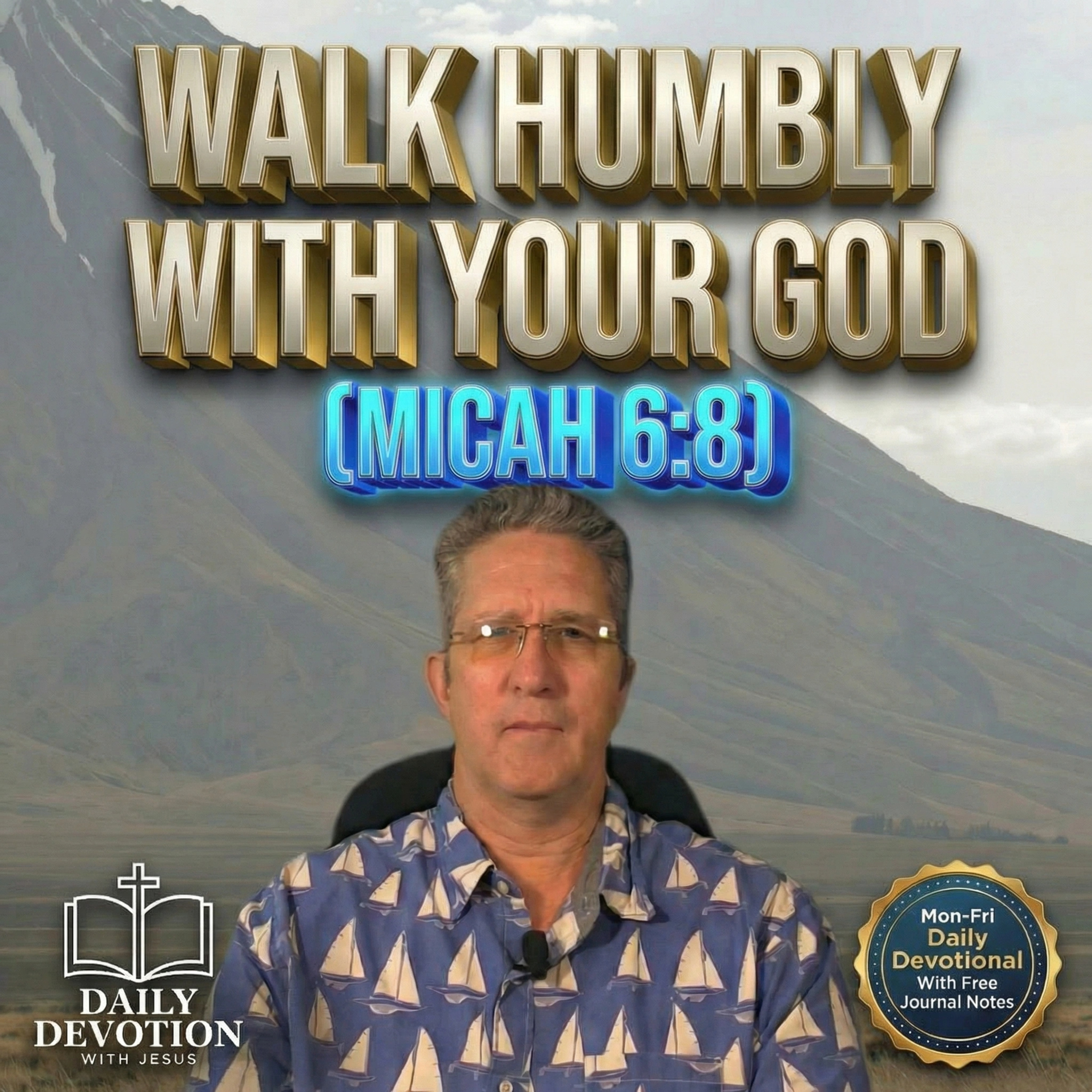 Walk Humbly With Your God | Micah 6:8 | Daily Devotion with Jesus episode artwork