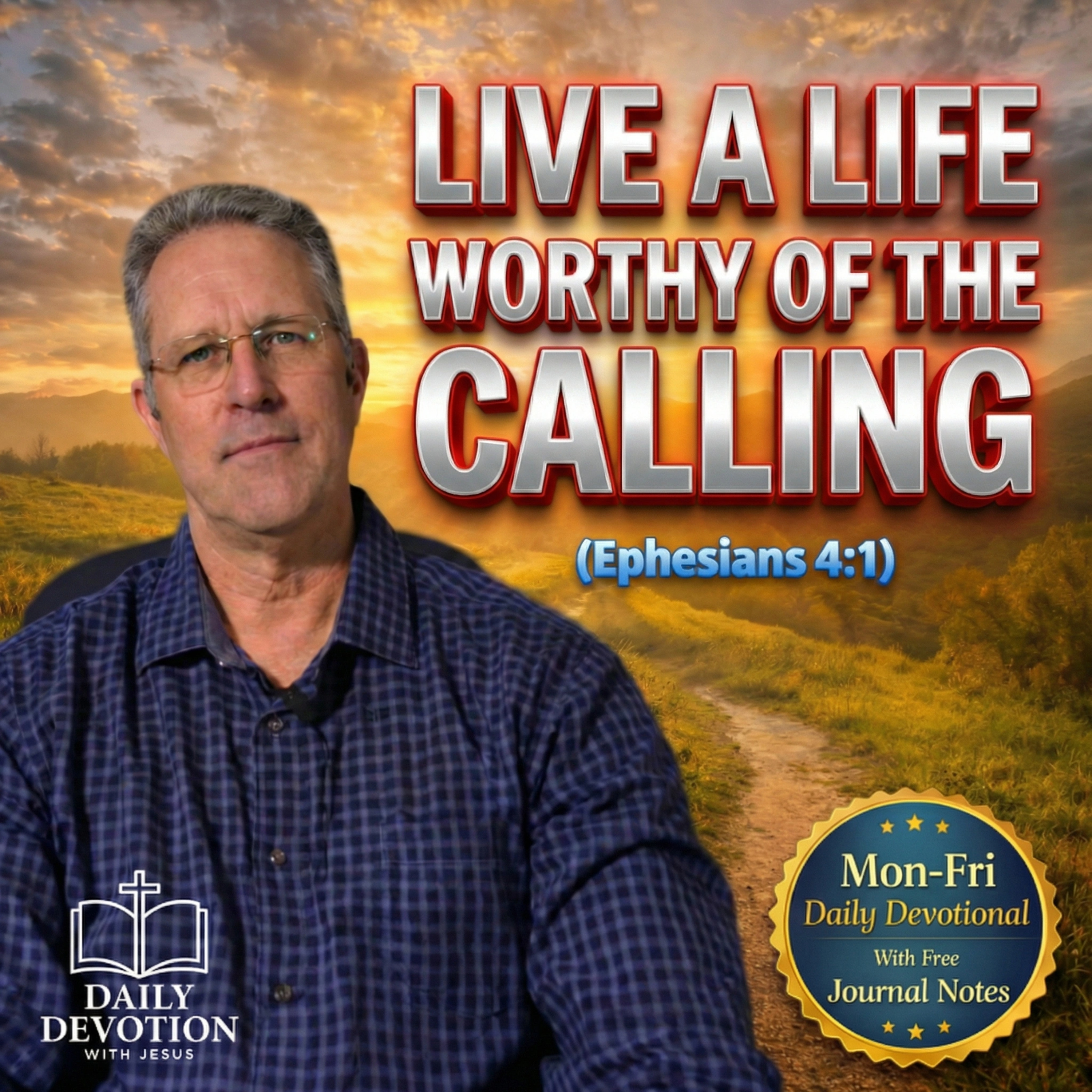 Live a Life Worthy of the Calling | Ephesians 4:1 | Daily Devotion with Jesus episode artwork